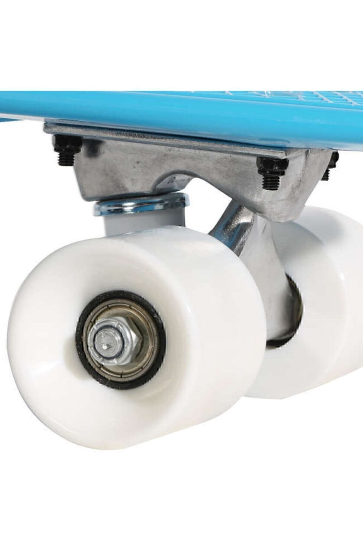 Decathlon-One Size New Generation Oxelo Kids Mini Skateboard - Blue - Play 500 Blue 4