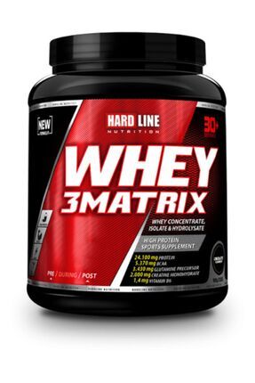 Hardline Whey 3matrix 908 gr - Muz Aromalı