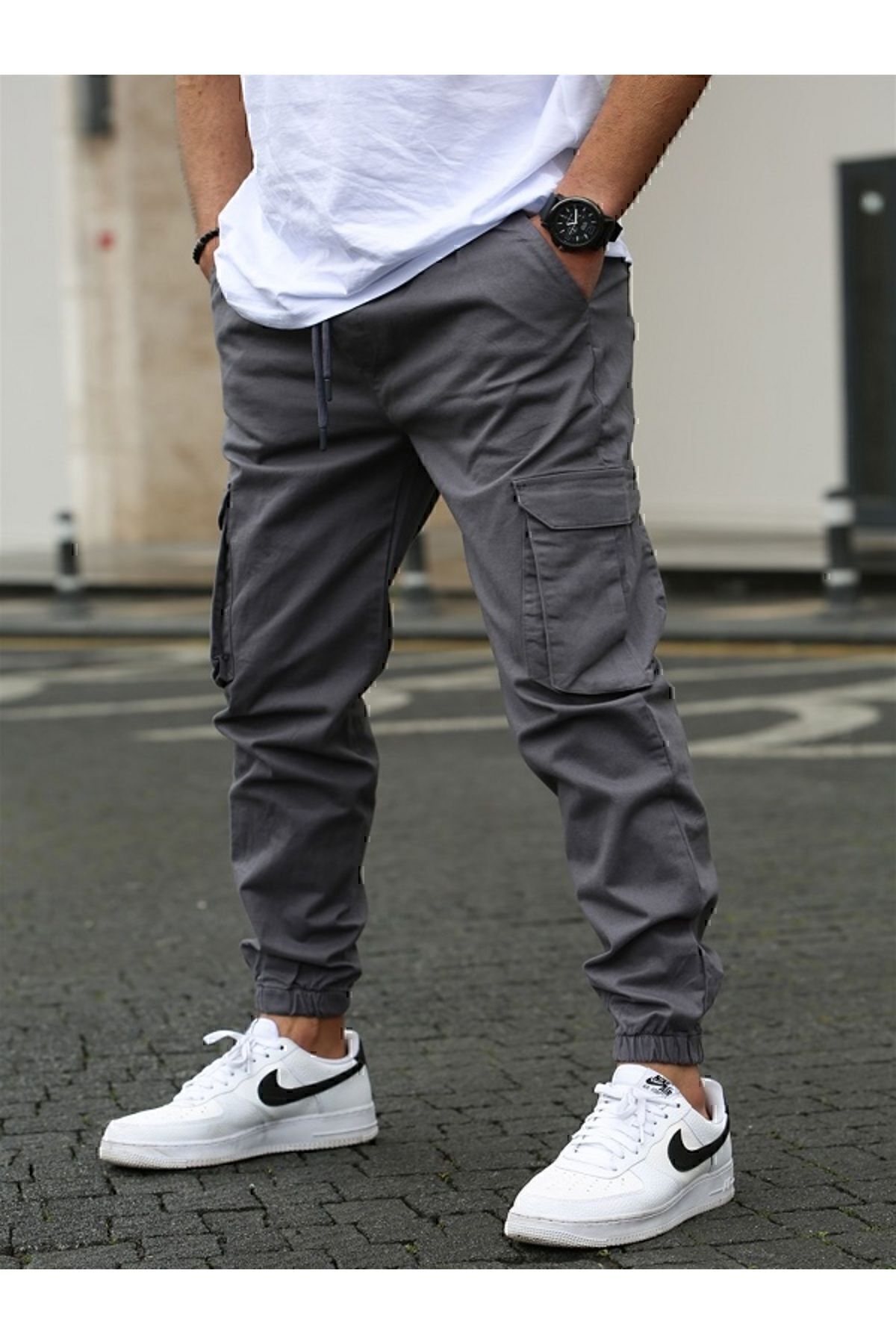 pantalon en caoutchouc