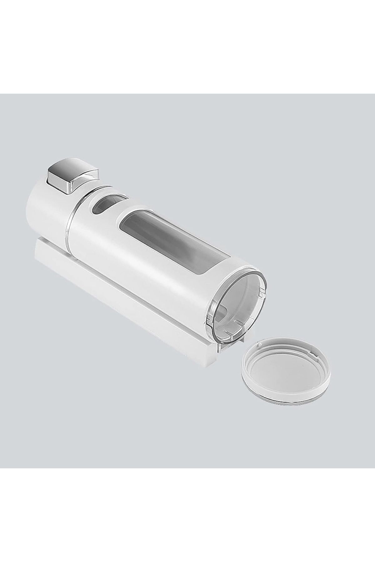 MAİN SHOP-Dozator manual de săpun și gel de șampon de perete de 400 ml - Dozator de lichid de mână pentru bucătărie, 1 buc alb 2