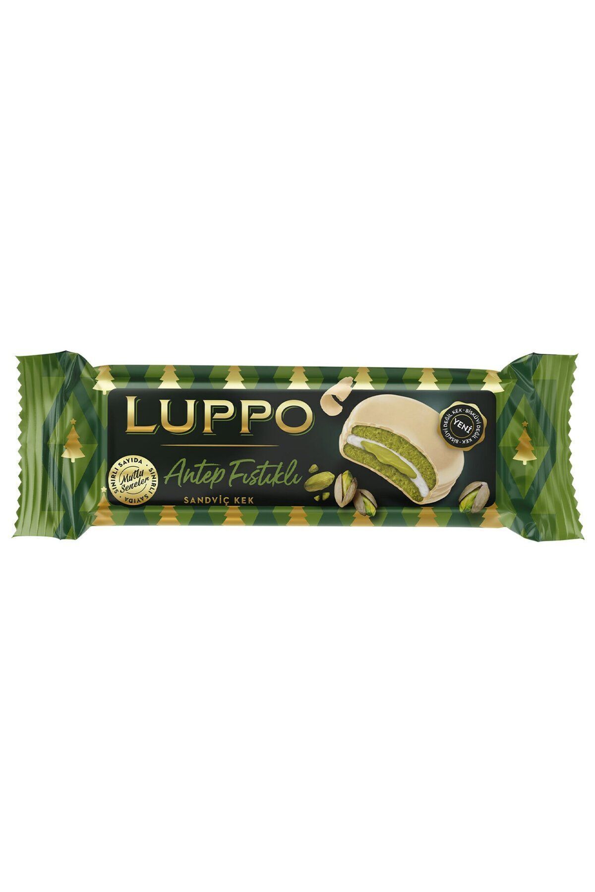 Luppo Antep Fıstıklı Sandvic Kek 182 Gr x 2 Adet