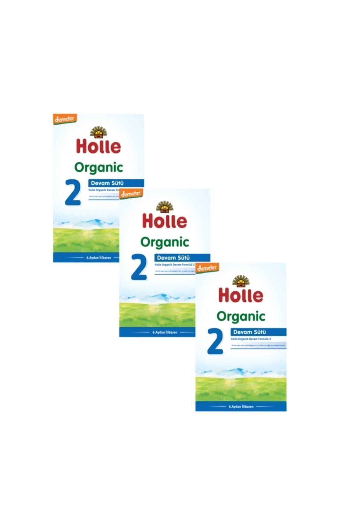 Holle Organik Devam Sütü 2 600 gr - 3'lü Paket