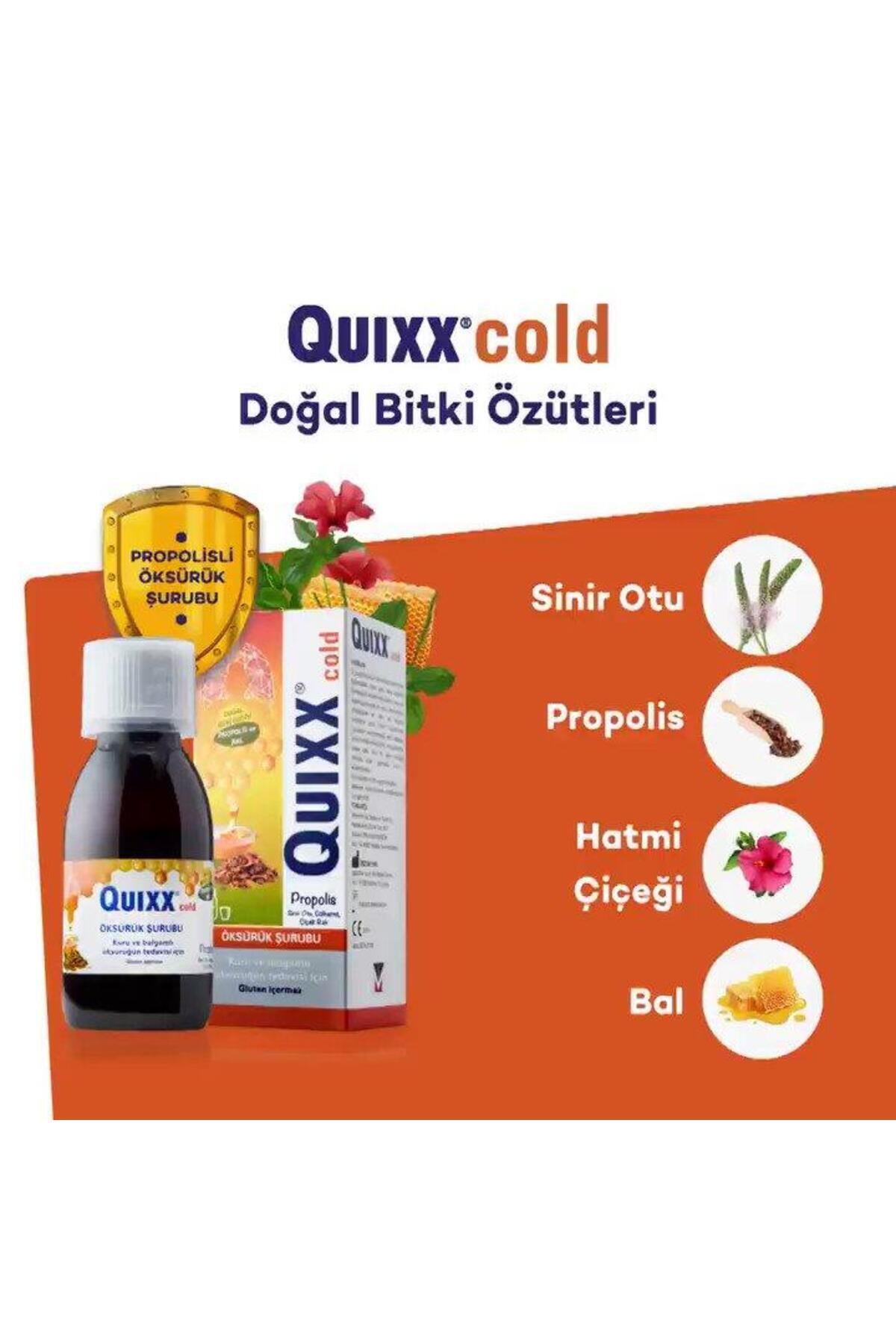 QUIXX-100 ml 3 Pieces Cold Propolis Syrup 3