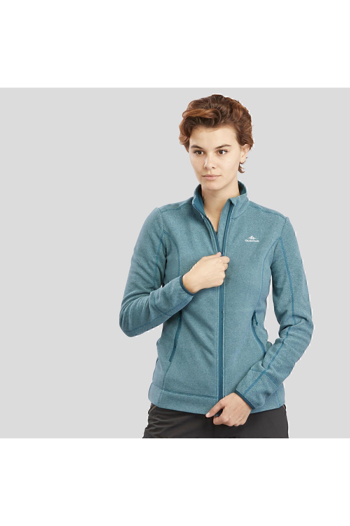 Decathlon Kadın Outdoor Polar - Turkuaz - Mh120