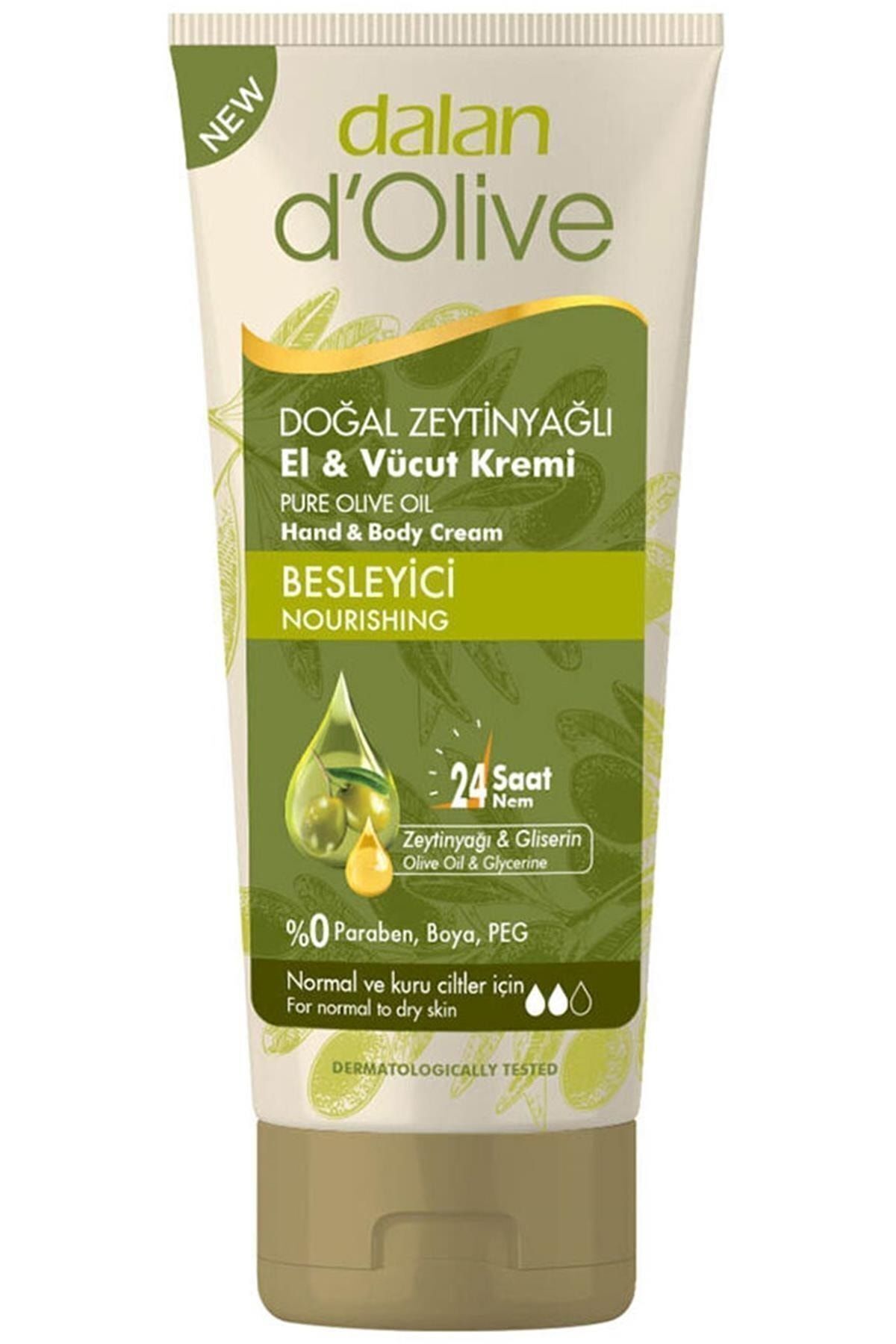 Dalan El Vücut Kremi Zeytinyağlı 250 ml