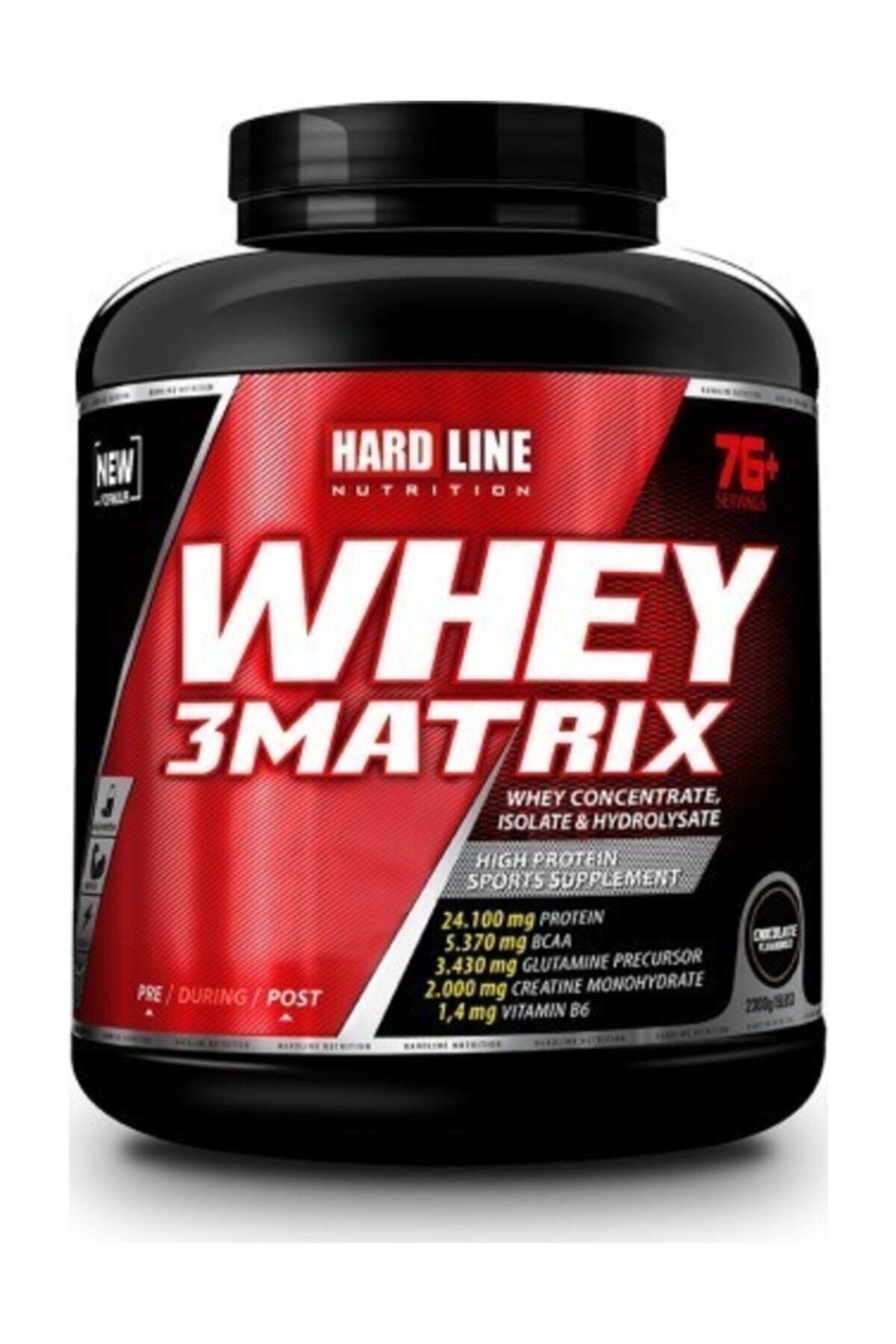 Hardline-Whey 3 Matrix 2300 gr - Banana Color Flavored 1