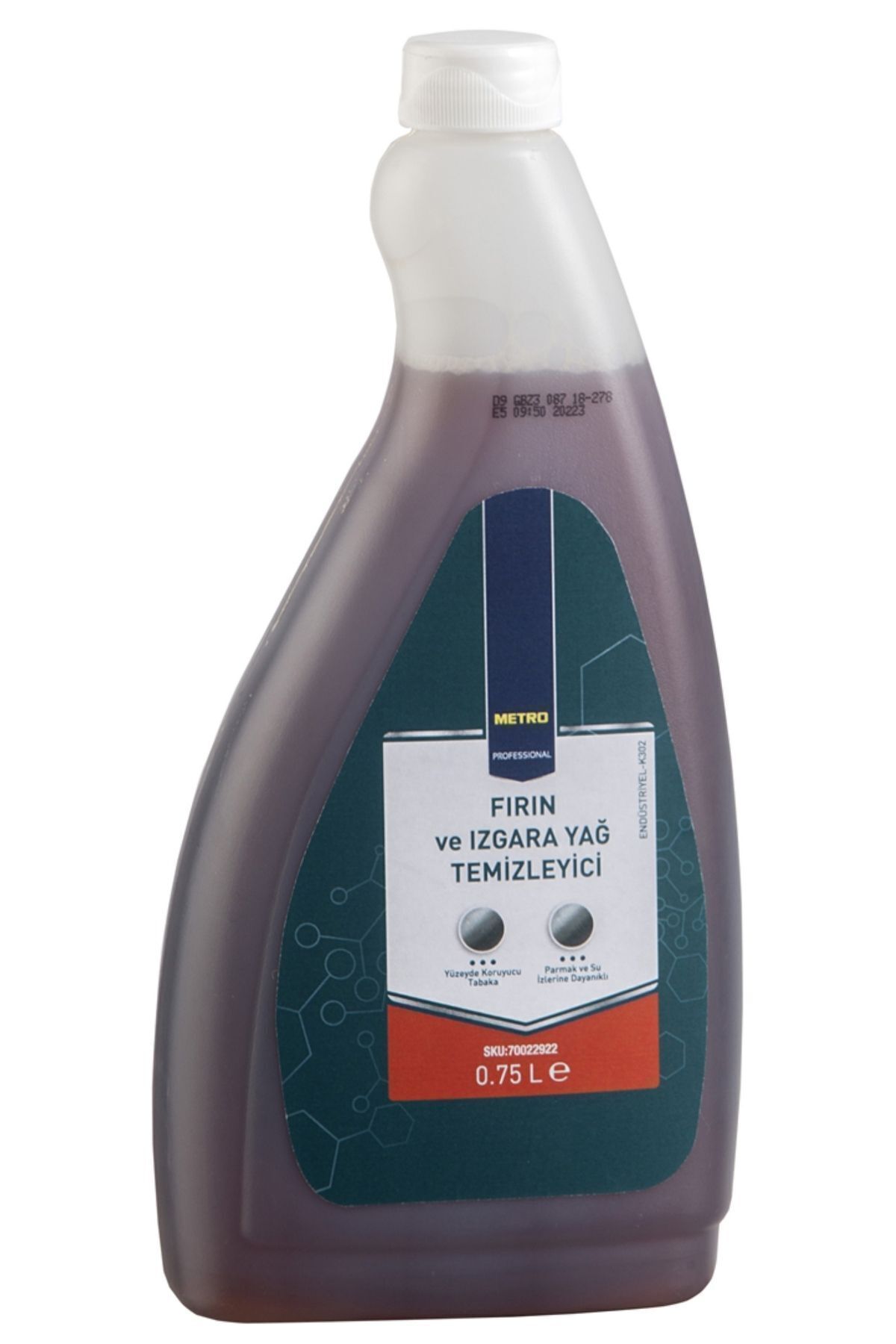 METRO Profesyonel Fırın ve Izgara Temizleyici - 750 ml