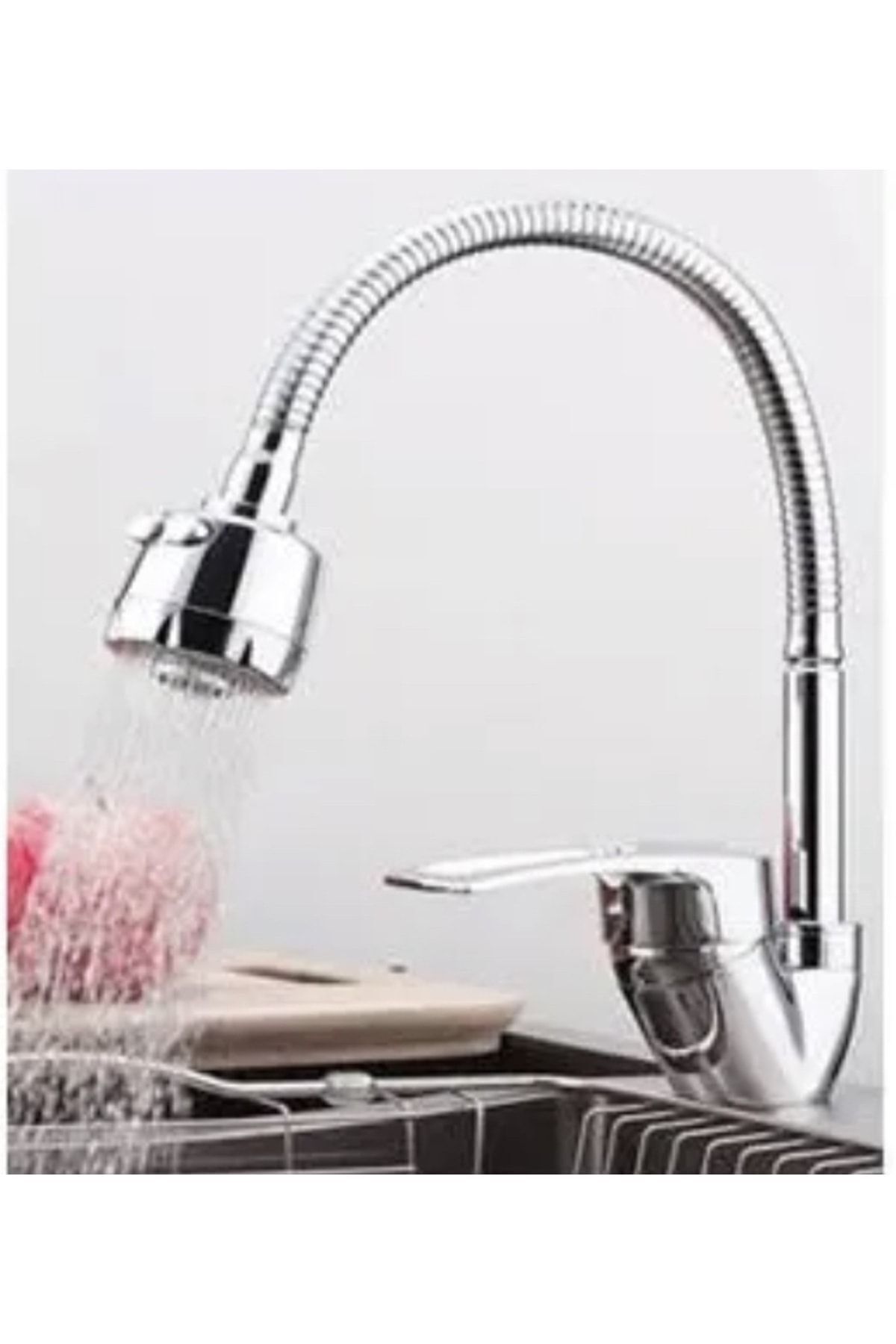 Vatan-Movable Siprel Spout Mix Sink Faucet - 2 Functions (40 CARTRIDGE) 3