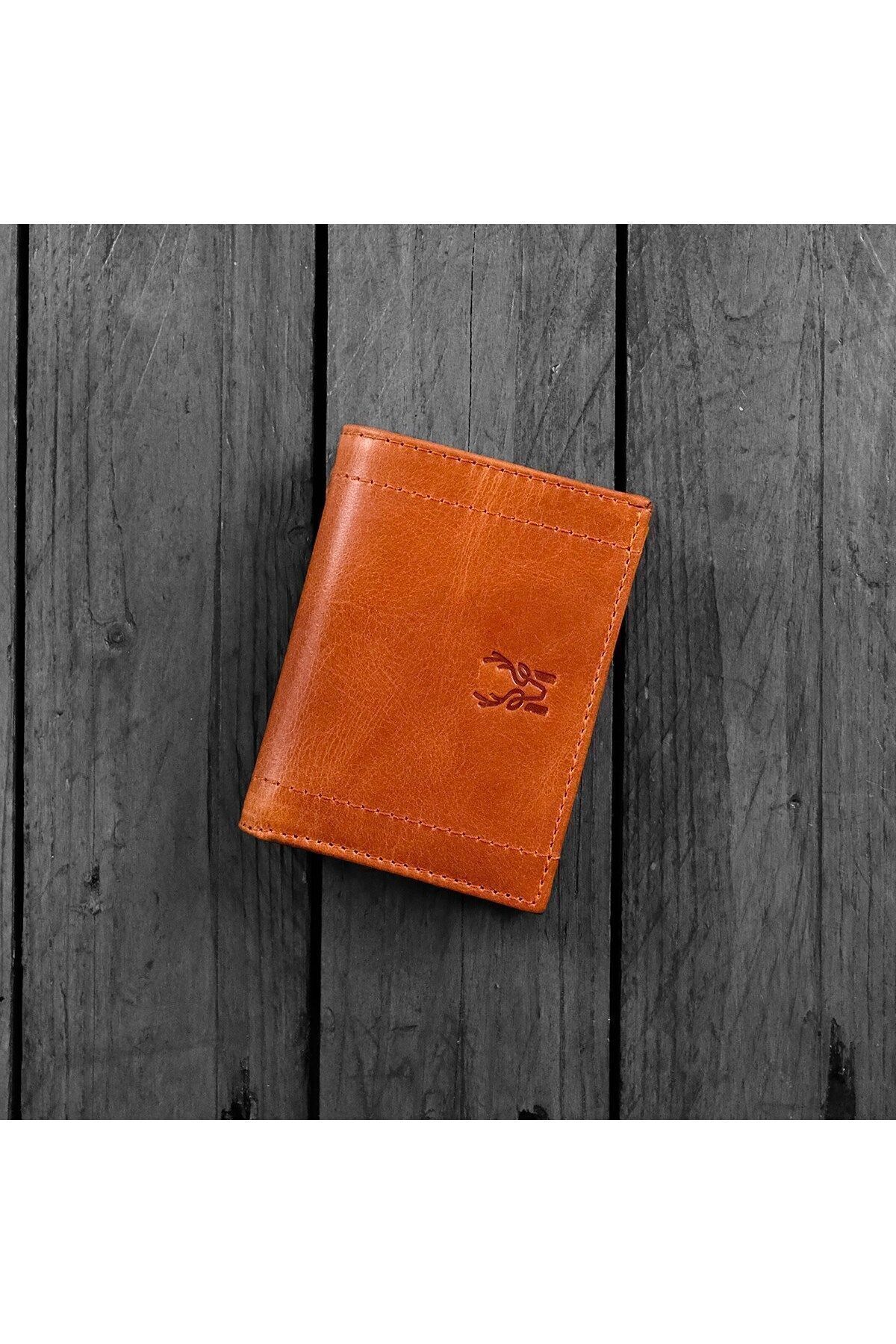Men's Tan Wallet Genuine Leather Wallet with ID Compartment Gift Box | Ravenna