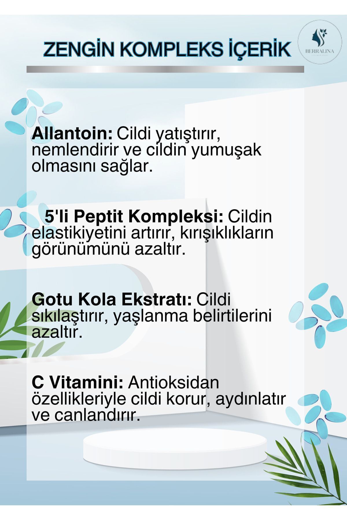 سرم چشم   BERRALİNA DOĞAL BAKIM ÜRÜNLERİ | TYCGU42KRN170854261817715 اورجینال - تصویر 3