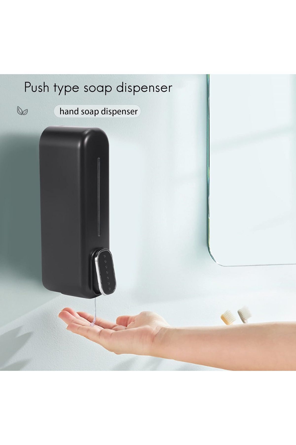 1 ADET  350 ML Duş Şampuan Dispenseri, Doldurulabilir Şampuan ve Saç Kremi Şişeleri - 4