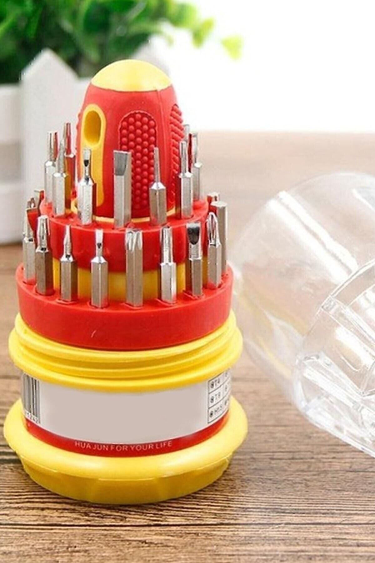 Genel Markalar Tornavida Seti 31 Parça Yumurta Tornavida Seti Telefon Tamir Saat Tamir Uç Seti koza gift