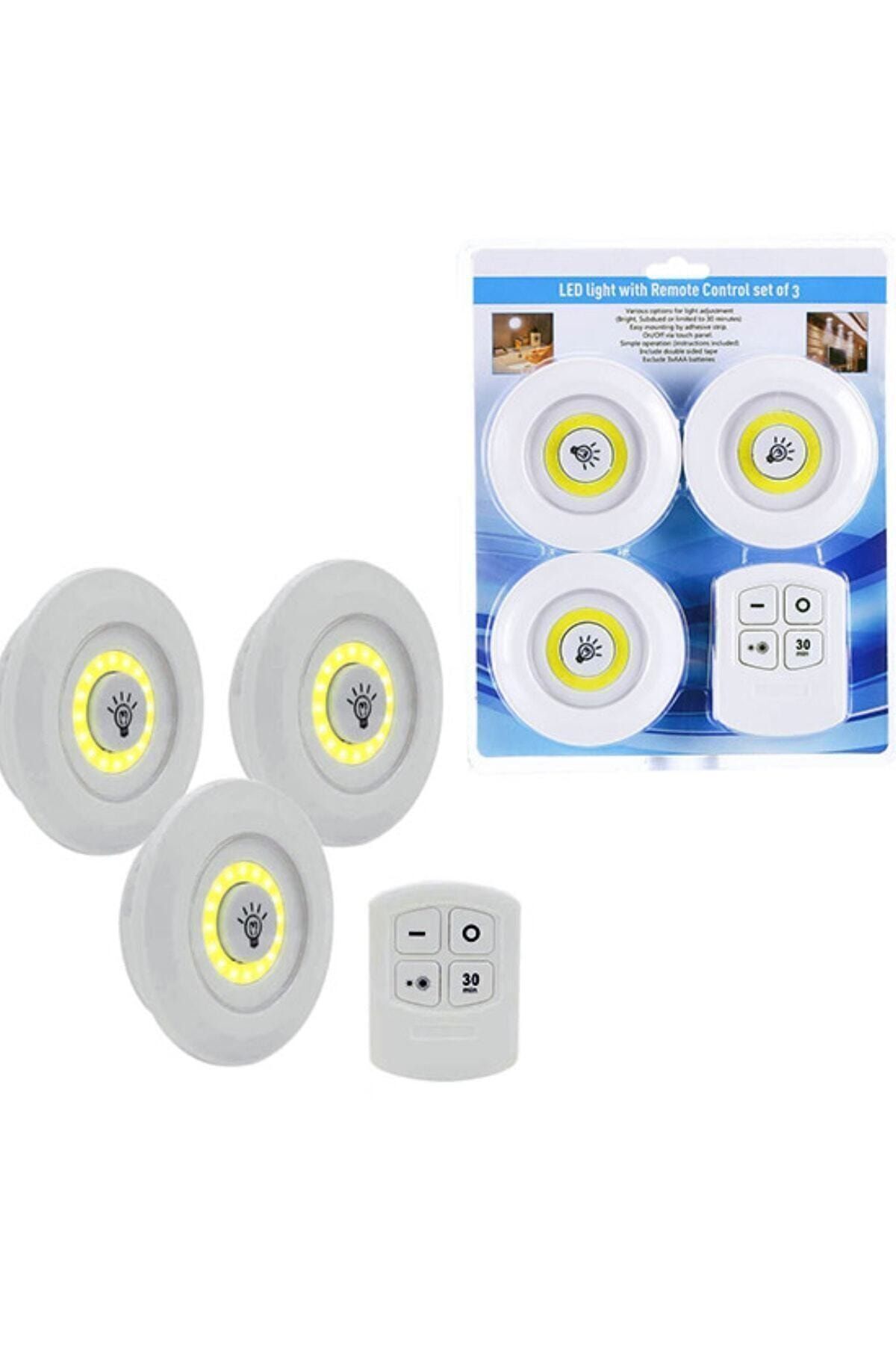 3 lu led la lumière sans fil