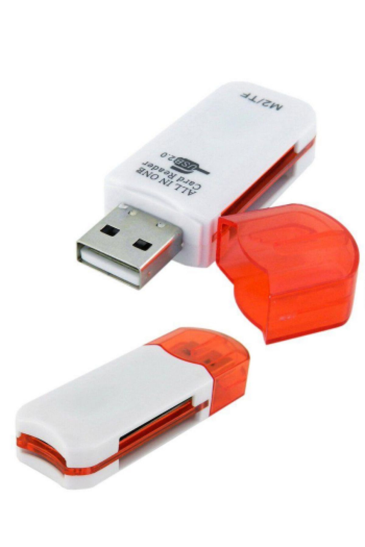 J-TECH 4 In 1 Çoklu Usb Hafıza Kart Okuyucu Card Reader