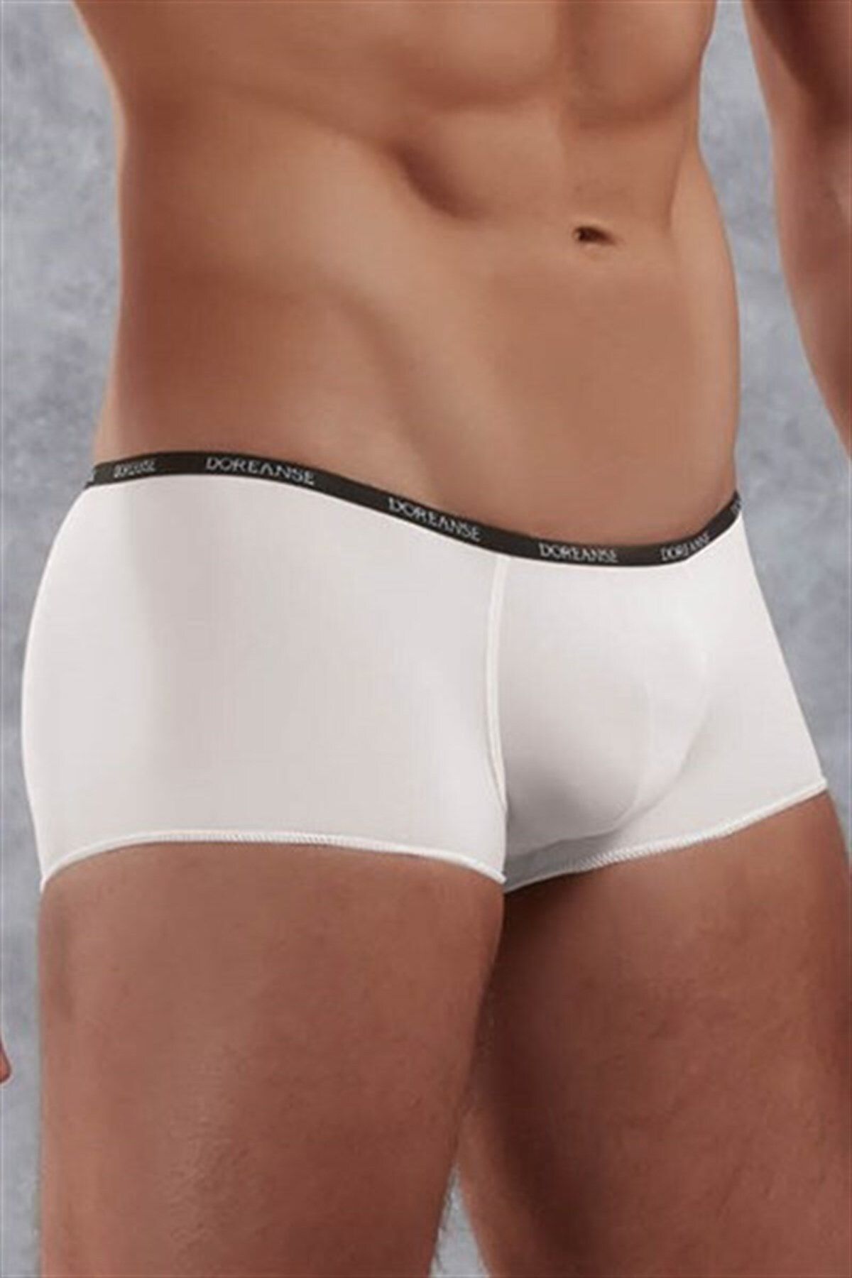 yusuftex Erkek Siyah Kısa Boxer 1590