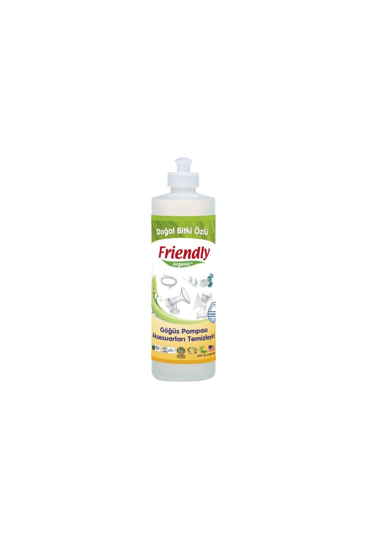 Friendly Göğüs Pompası Aksesuarları Temizleyici - 473 Ml