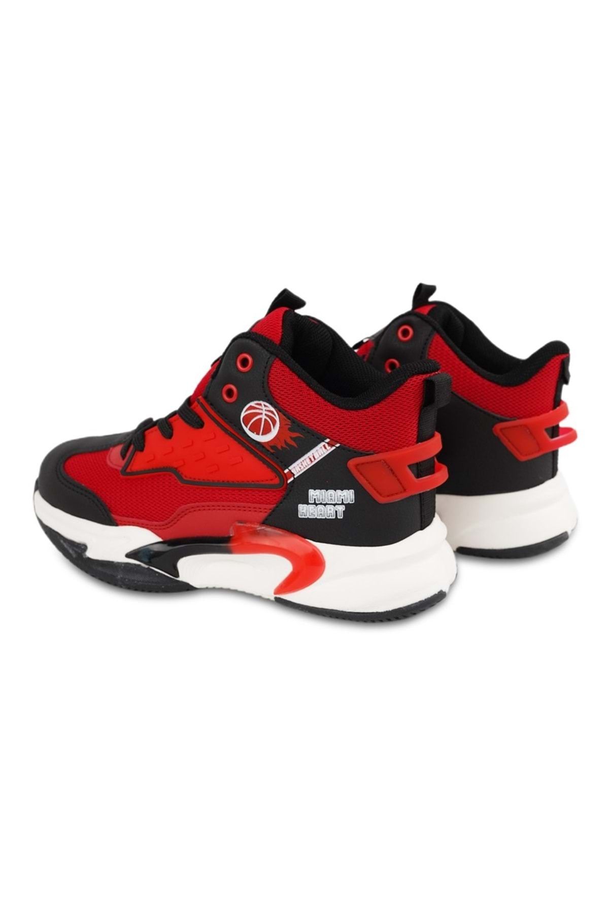 KOCAMANLAR-Cool London Red Unisex Children's Orthopedic Basketball Shoes 4