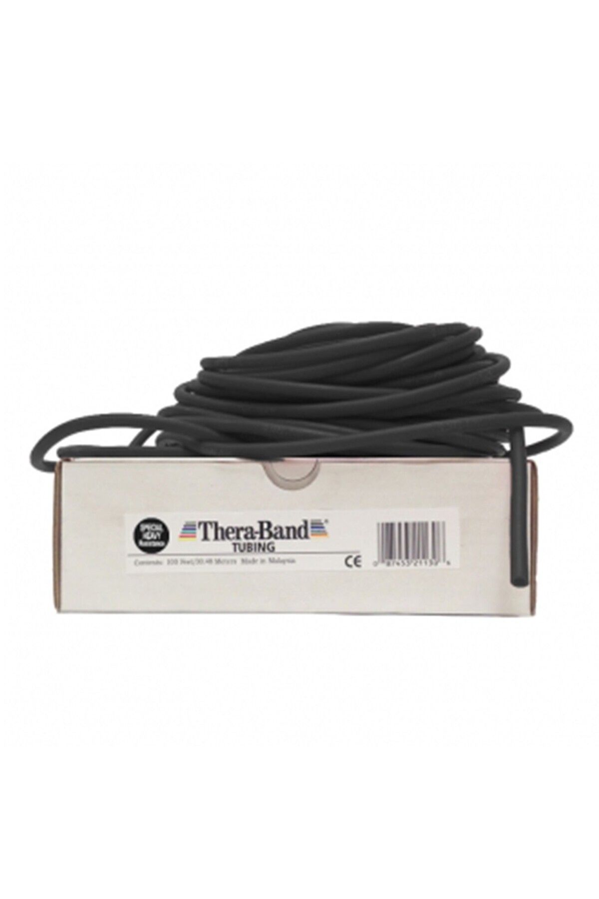 کش مقاومتی زرد مردانه و زنانه ® TUBING 7.5 متر ویژه سنگین ، سیاه Theraband