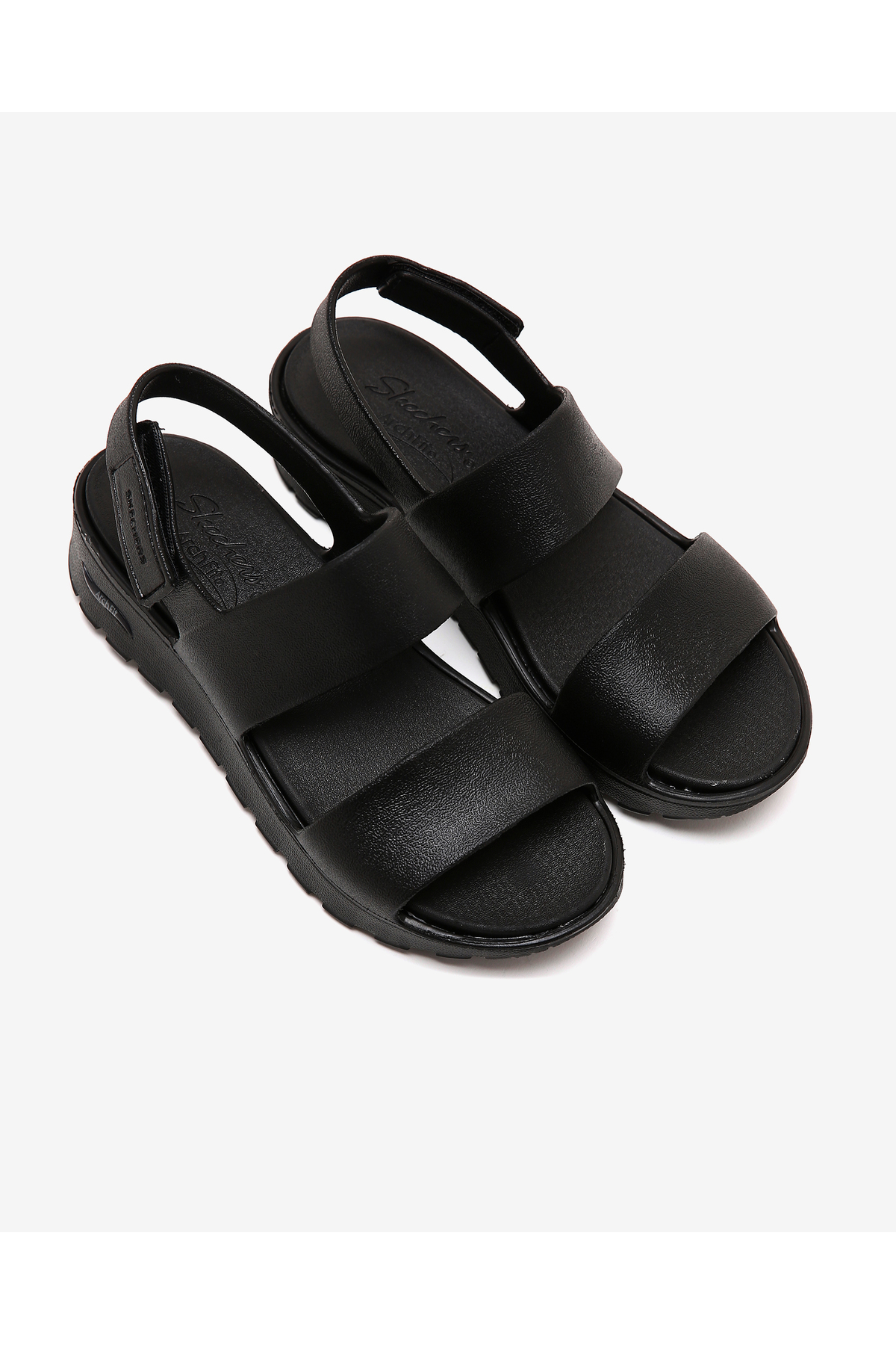 Skechers  ARCH FİT FOOTSTEPS - DAY DREAM Kadın Siyah Sandalet 111380 BBK - Görsel 6