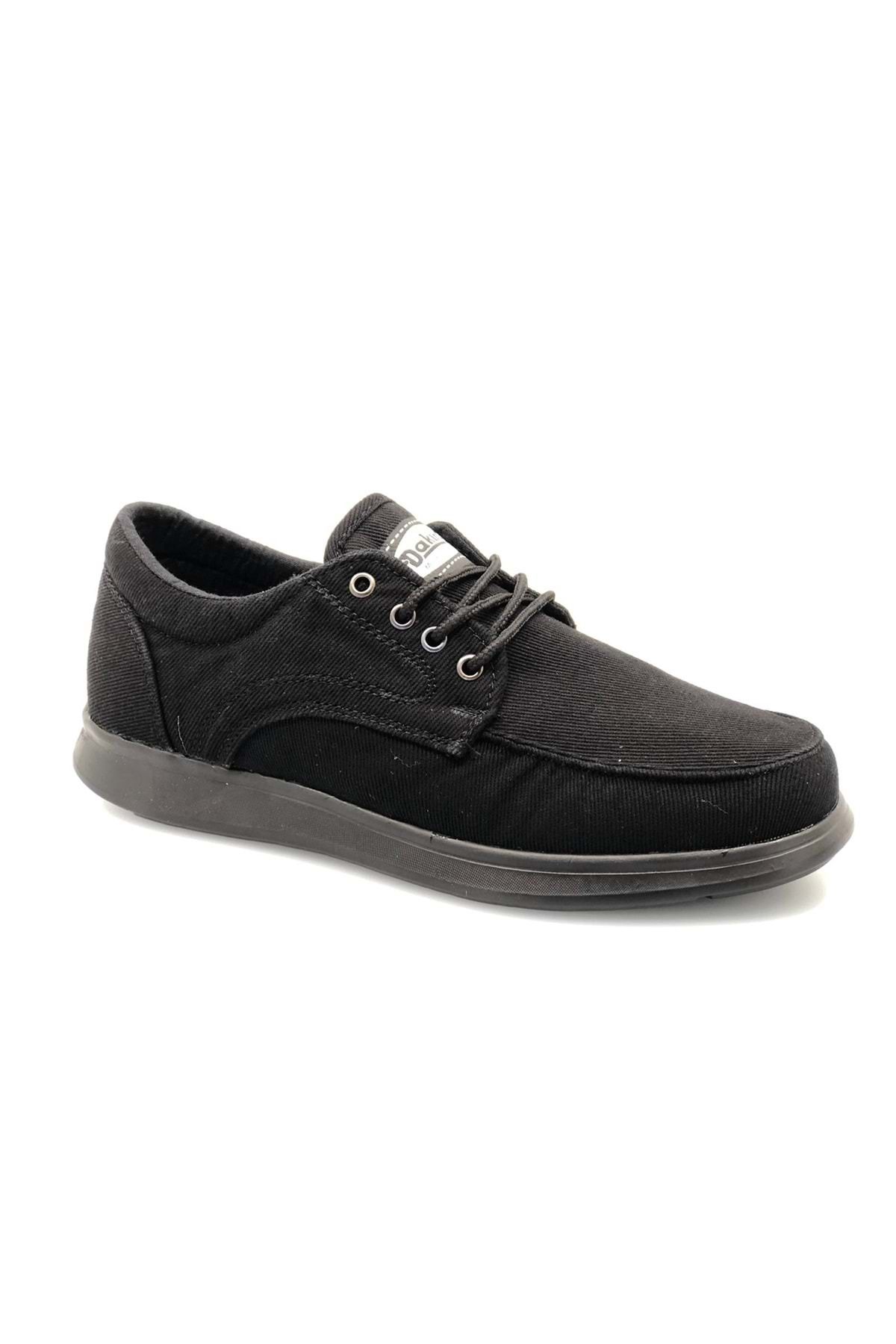 KOCAMANLAR Dakırs 23 Tenisi Casual Vans Linen Negri Masculin - 43