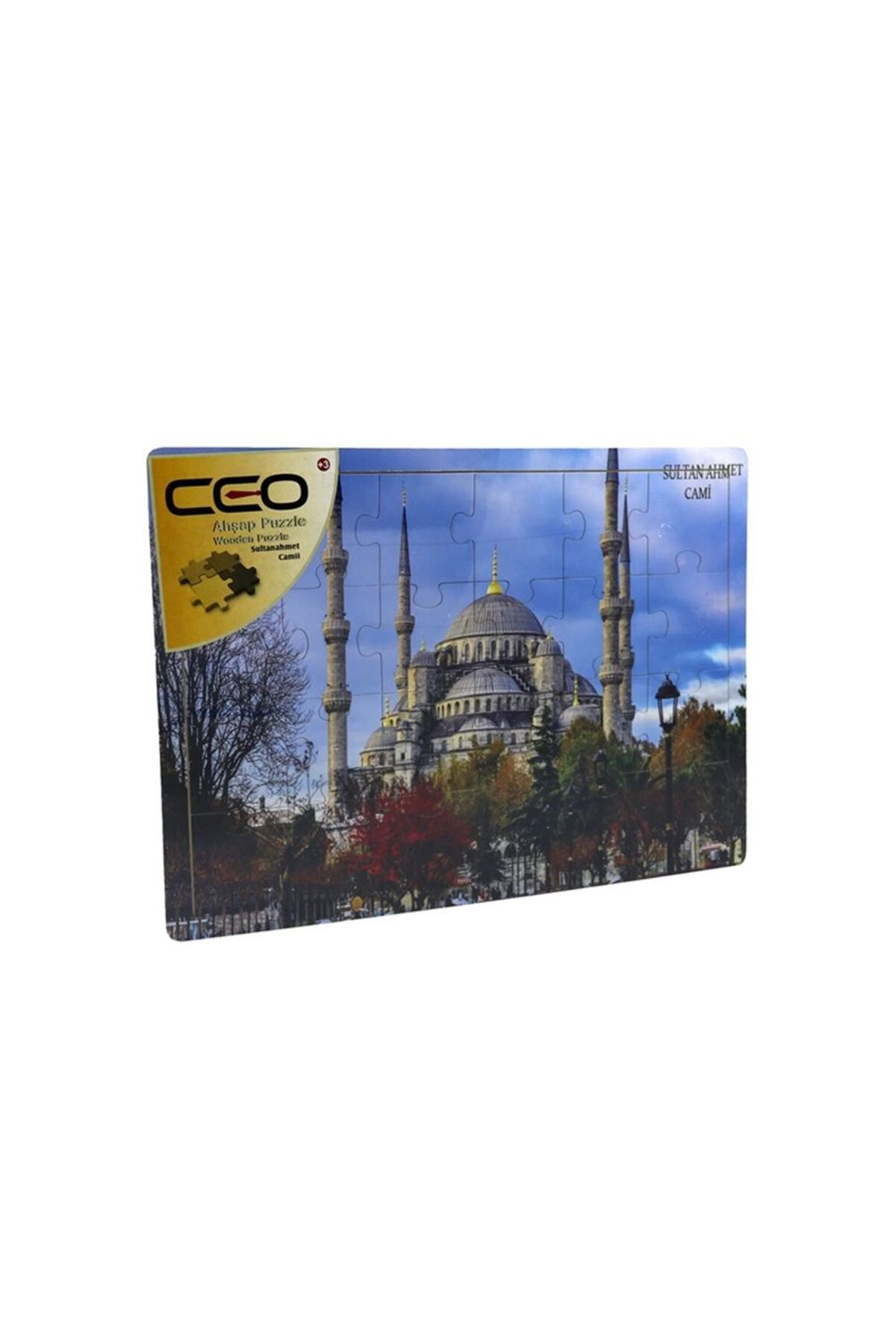 Ceo-Ap0012 Wooden Puzzle Mosque of S.ahmet 1