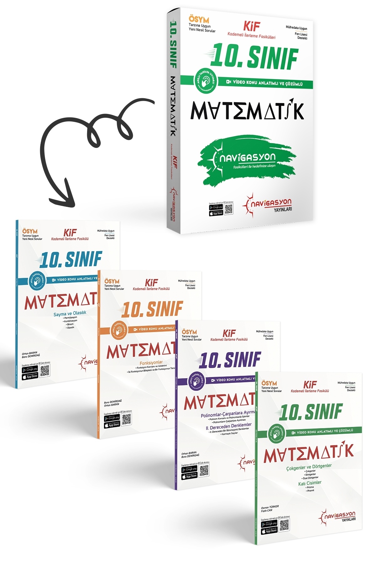 Navigasyon yayınları 10. Sınıf Matematik KİF Kademeli İlerleme