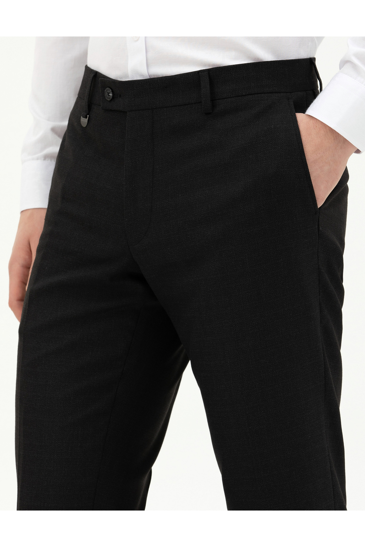 شلوار مردانه راسته فاق نرمال | پیر کاردین Pierre Cardin 972442 - تصویر 6