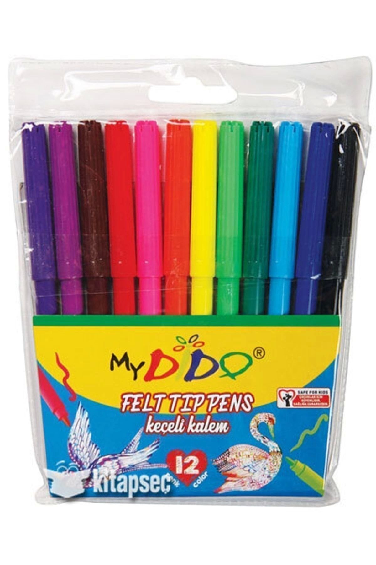 Drawline Südor Mydido 12 Renk Keçeli Kalem Kk01