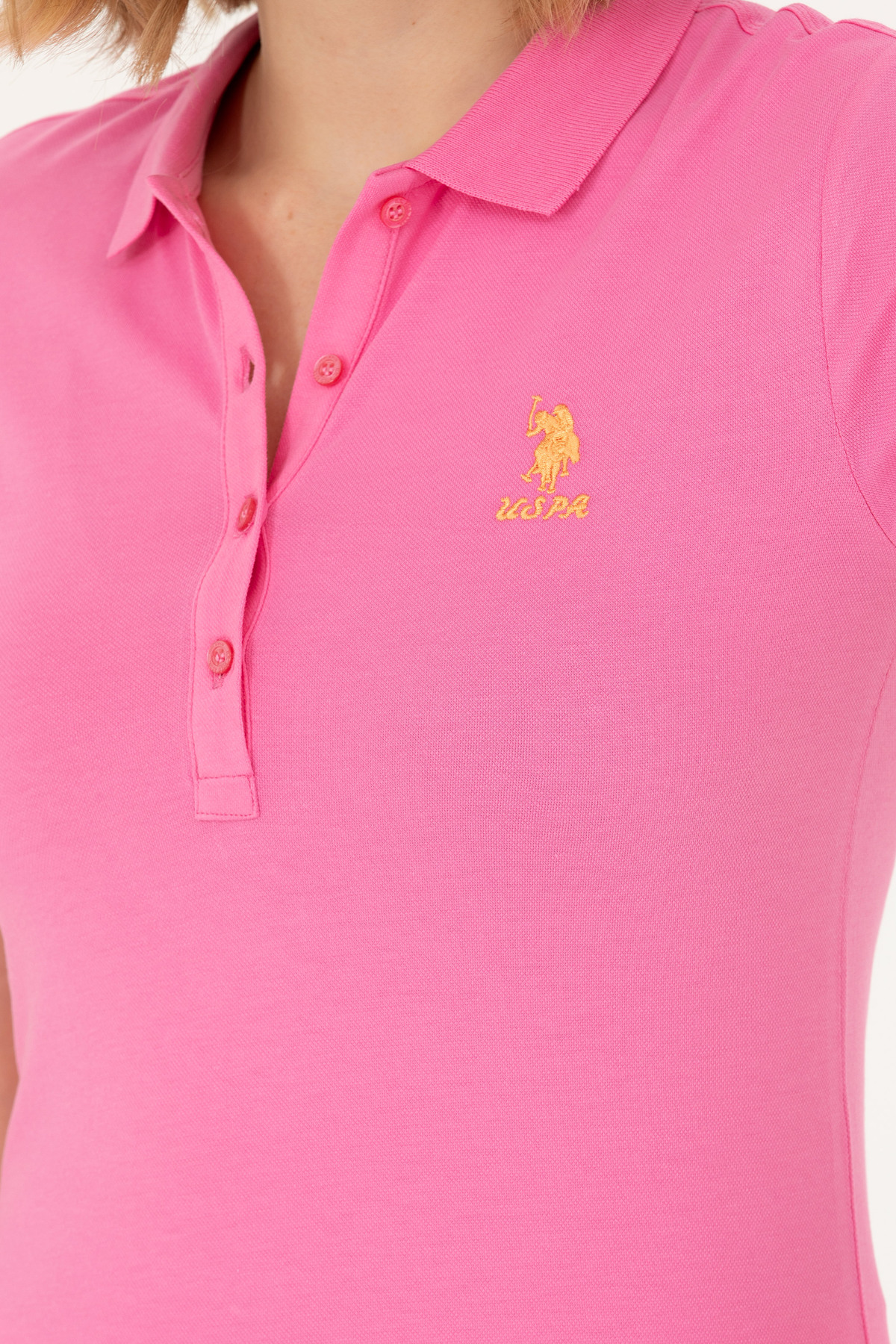 پولوشرت زنانه یقه پلو | یو اس پولو U.S. Polo Assn. 940648 TR - تصویر 7