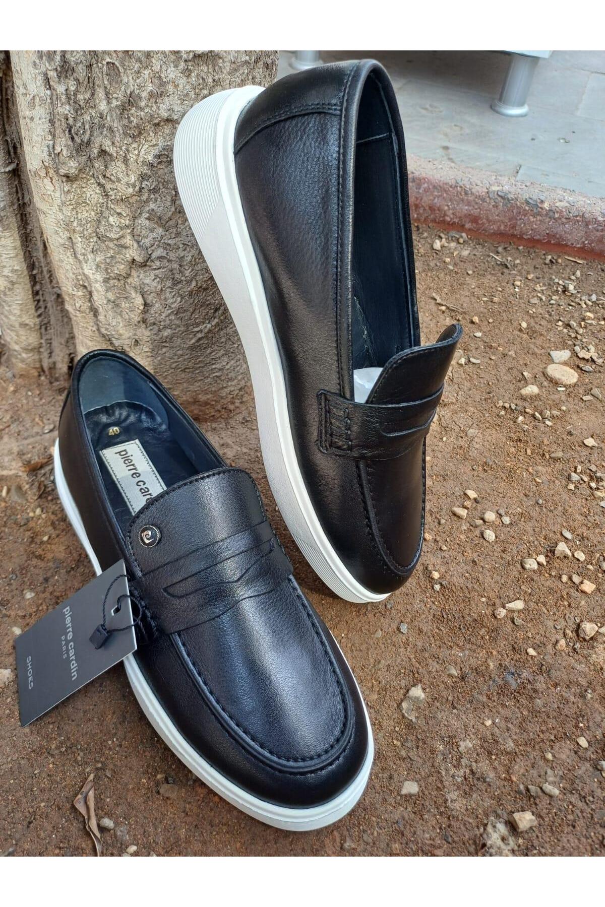 کفش کژوال مردانه راسته | پیر کاردین Pierre Cardin P-000000000000004948 - تصویر 2