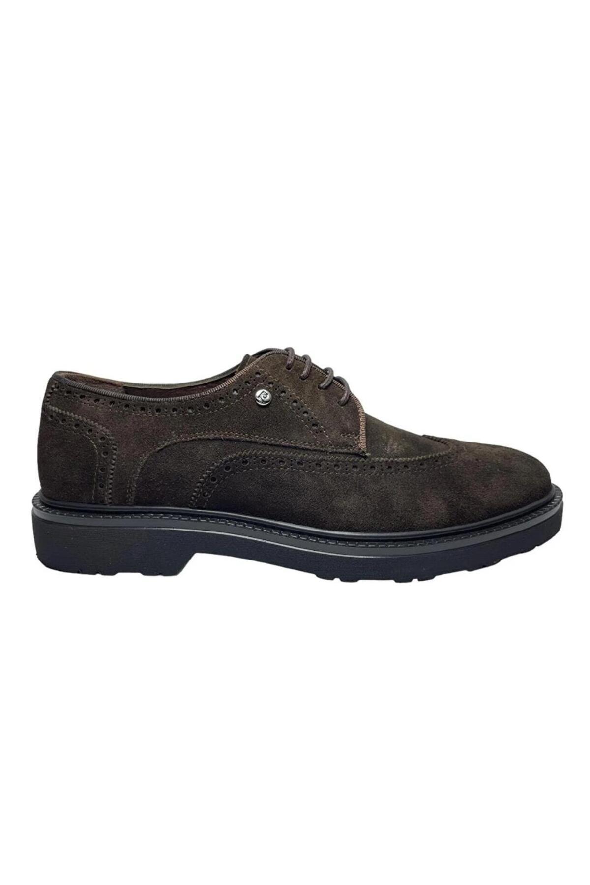 کفش کلاسیک مردانه آکسفورد چرم جیر اصل Pce-241041 پیر کاردین کفش لوفر Pierre Cardin