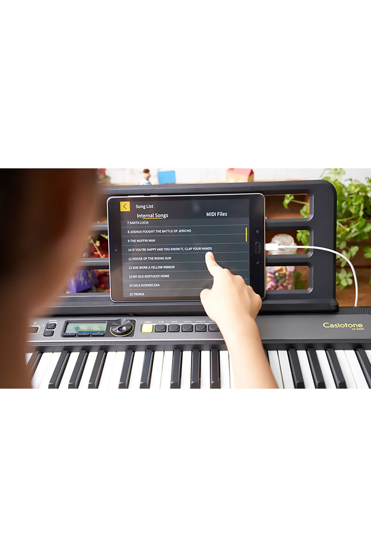 Casio-Lk-s250c2 جهاز حساس للمفاتيح المضيئة 7