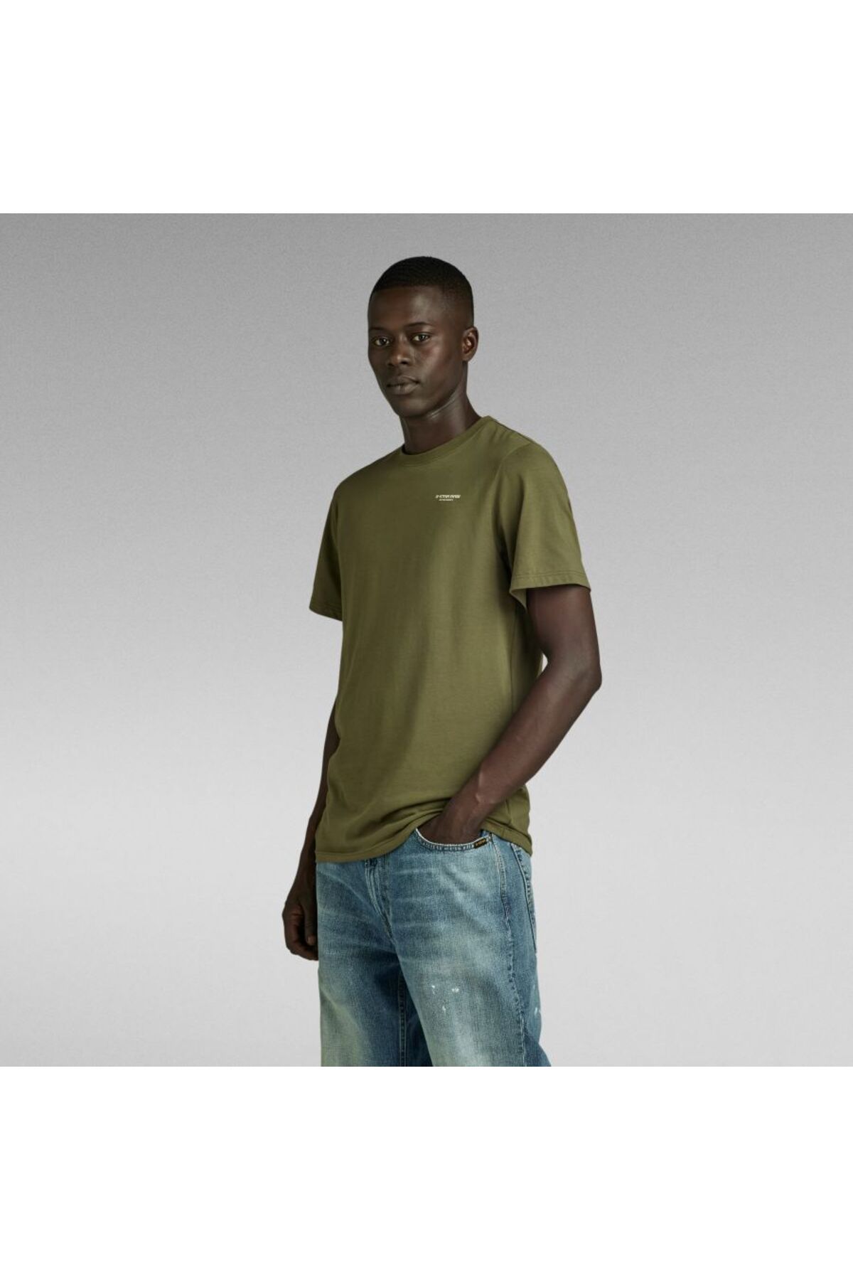 تی شرت سبز مردانه G STAR RAW توری اورجینال G-STAR RAW
