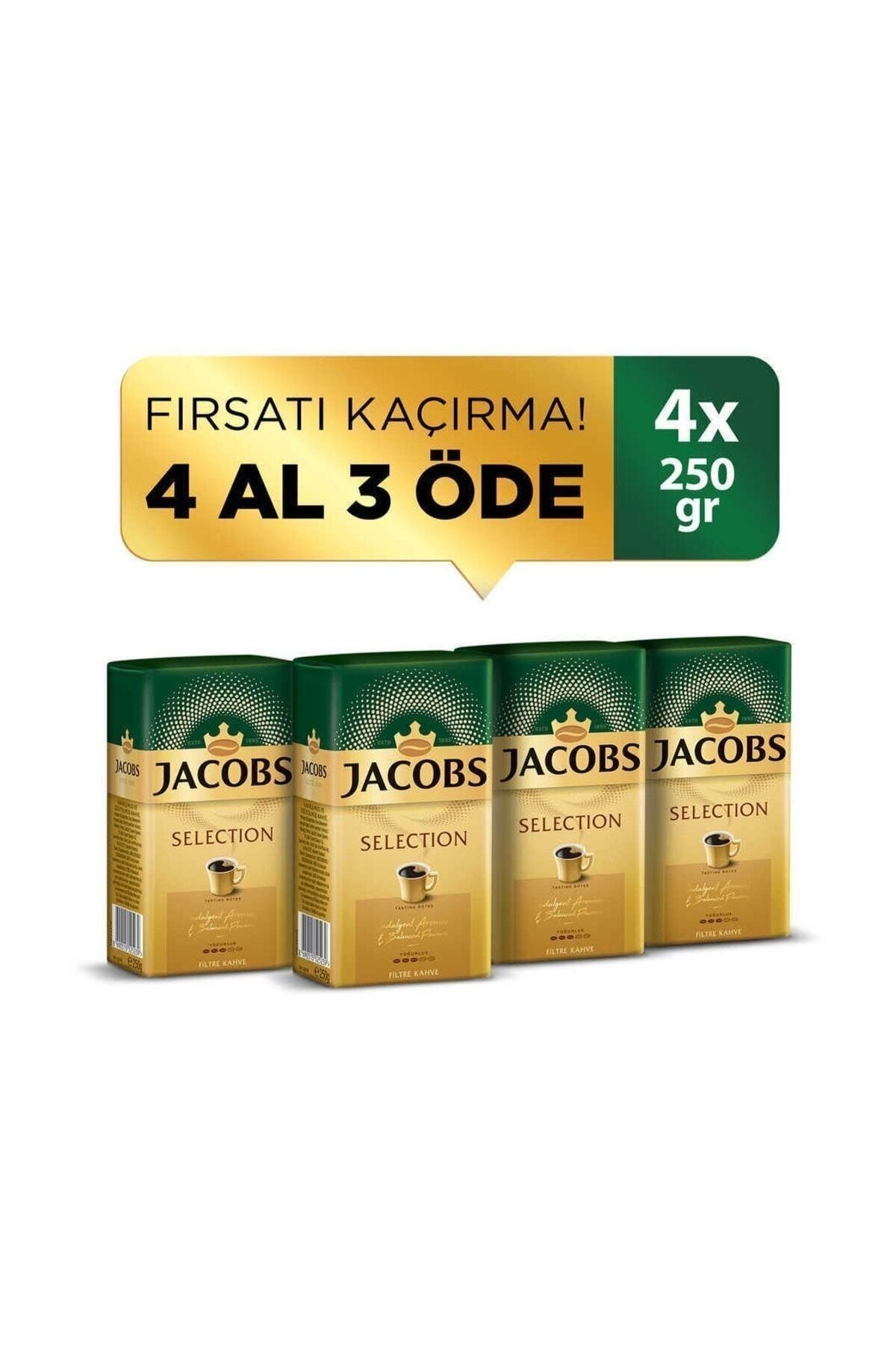 Jacobs Selection Filtre Kahve 250 gr 4 Al 3 Öde