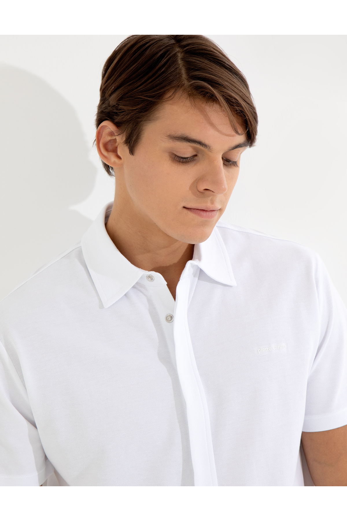 تیشرت یقه پلو مردانه راسته آستین کوتاه | پیر کاردین Pierre Cardin G021SZ011.000.1422558.VR013 - تصویر 2
