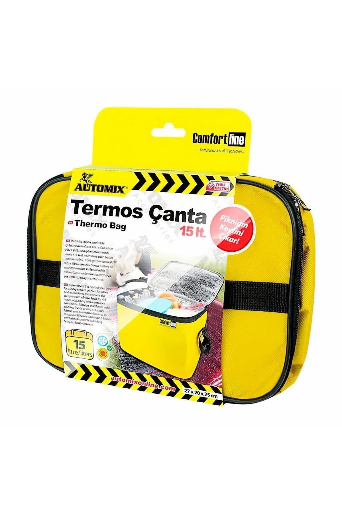 Automix Termos Çanta 15 lt Soğuk Sıcak Korumalı Soğuk Zincir Ilaç