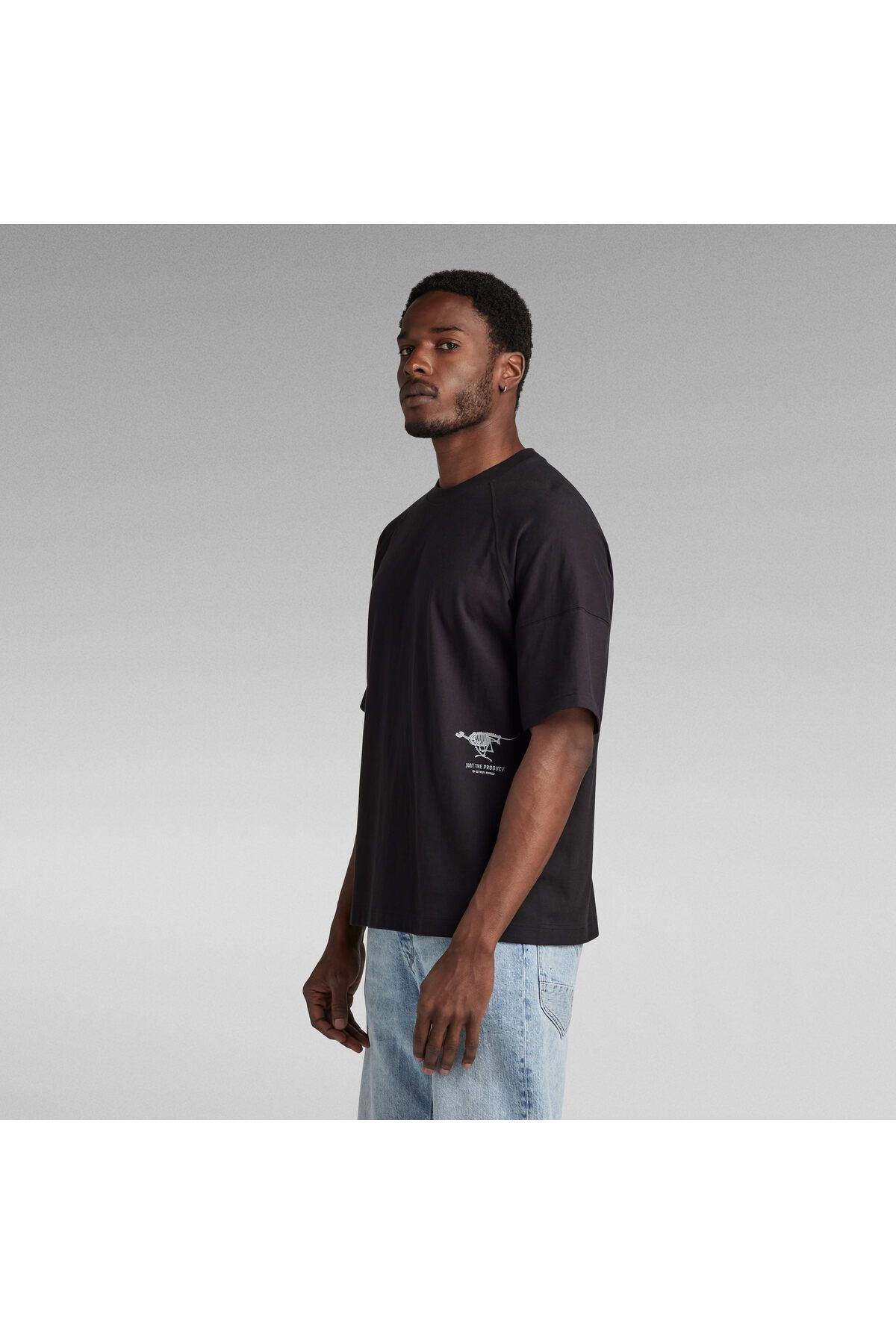 تی شرت مشکی مردانه G STAR RAW توری اورجینال G-STAR RAW
