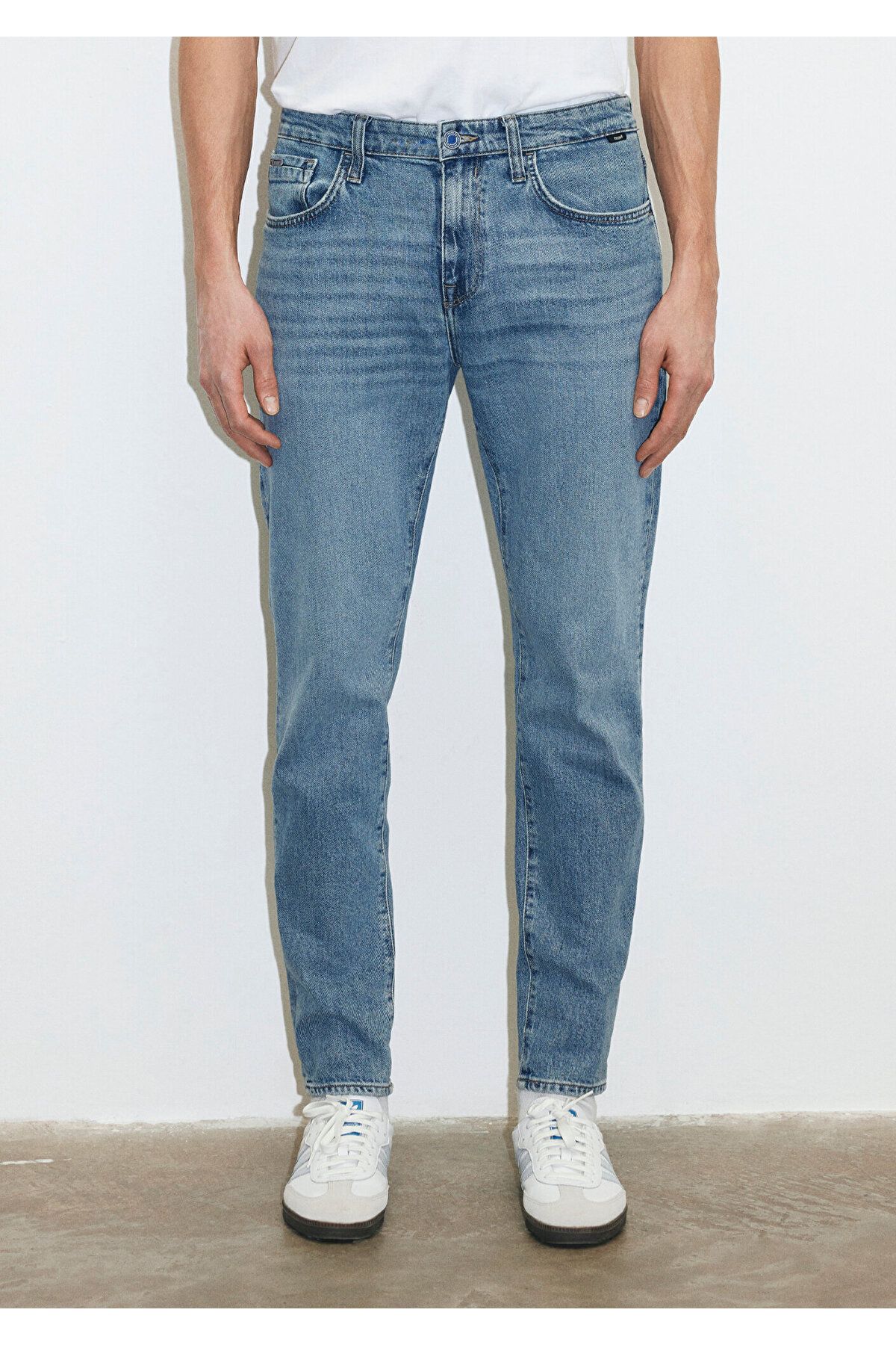 Mavi-Milan Premium Blue Misty Offene Jeanshose 0081083030 4