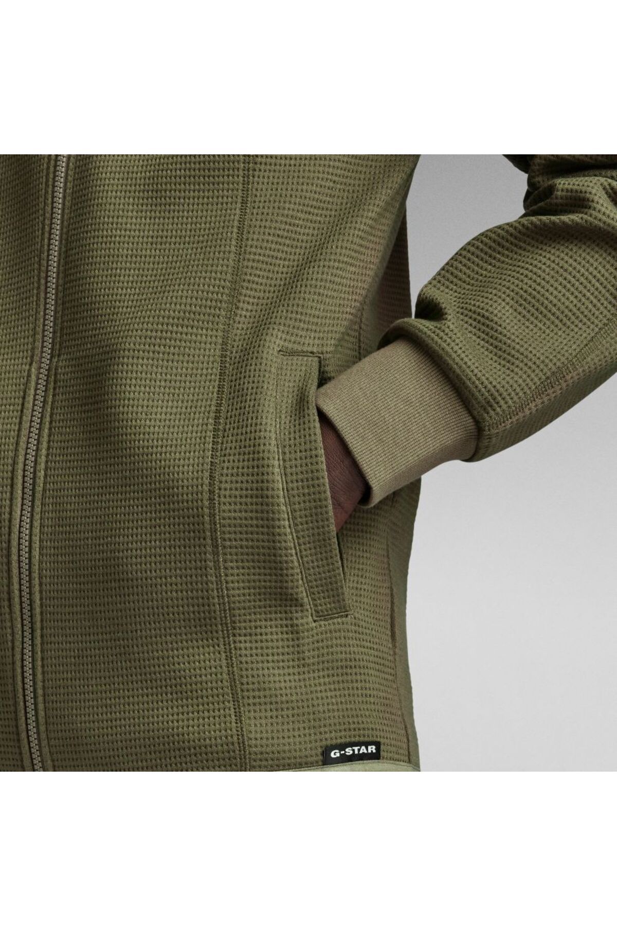 سویشرت سبز مردانه G STAR RAW عرق اورجینال G-STAR RAW