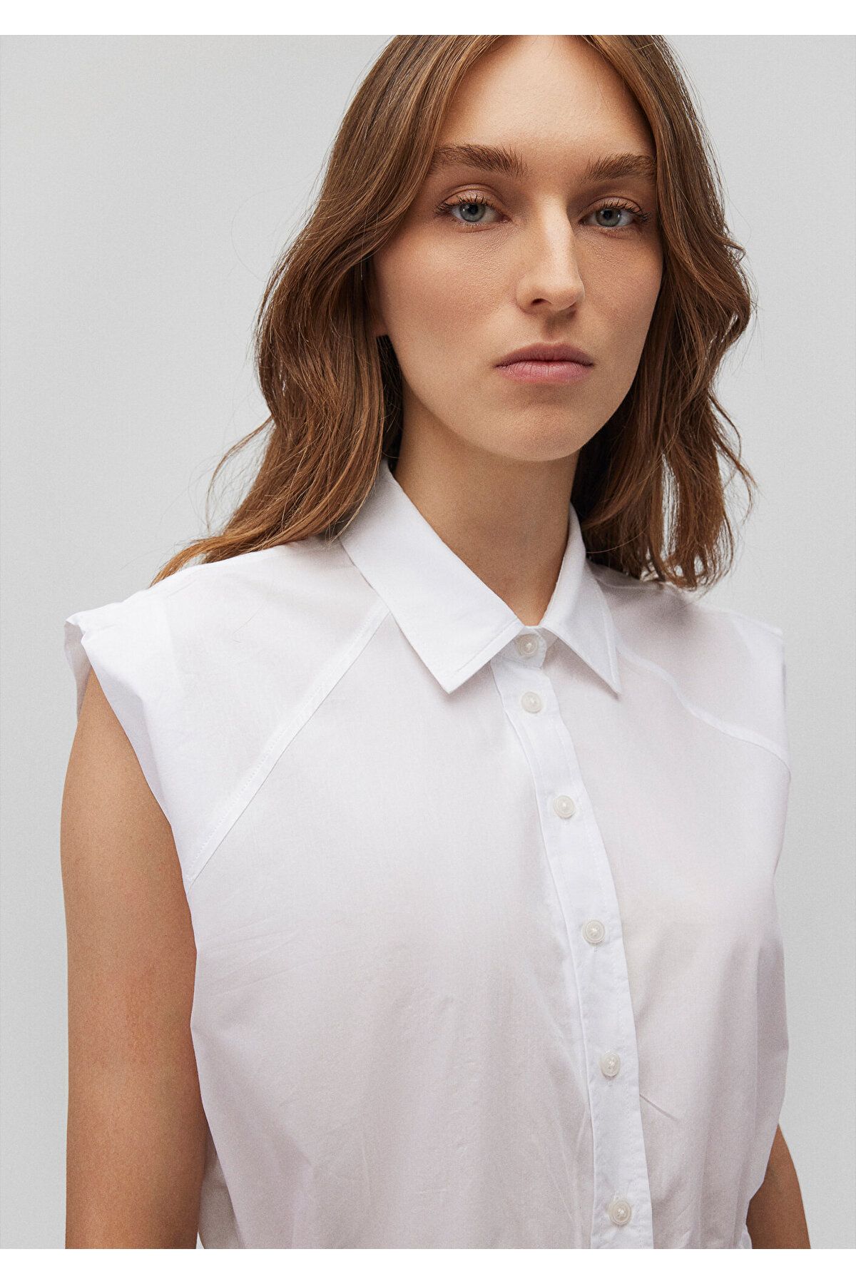 Mavi-White Shirt - Loose Fit, Elastic Waist 1210898 -620 4