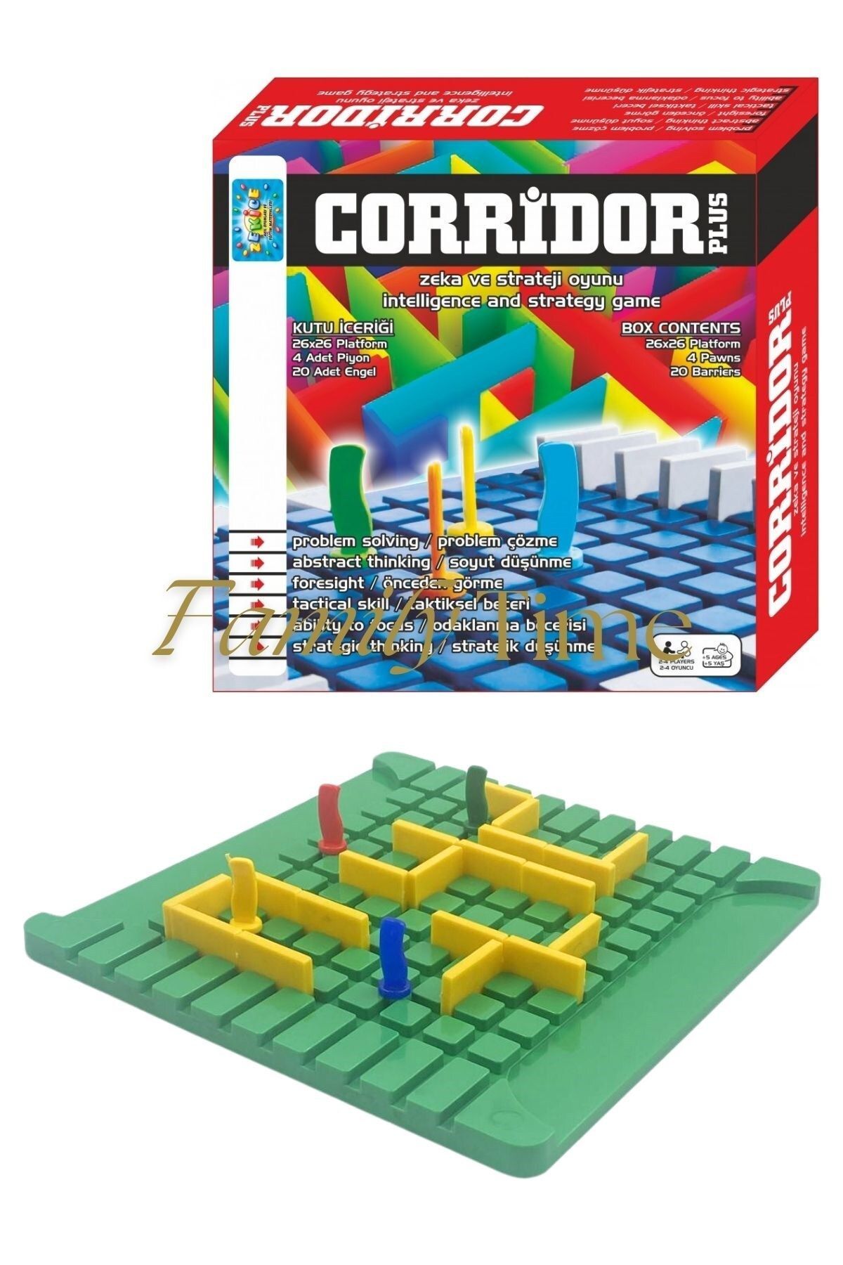 Buffer-Corridor Plus ™   - Intelligence and Strategy Game Set 1