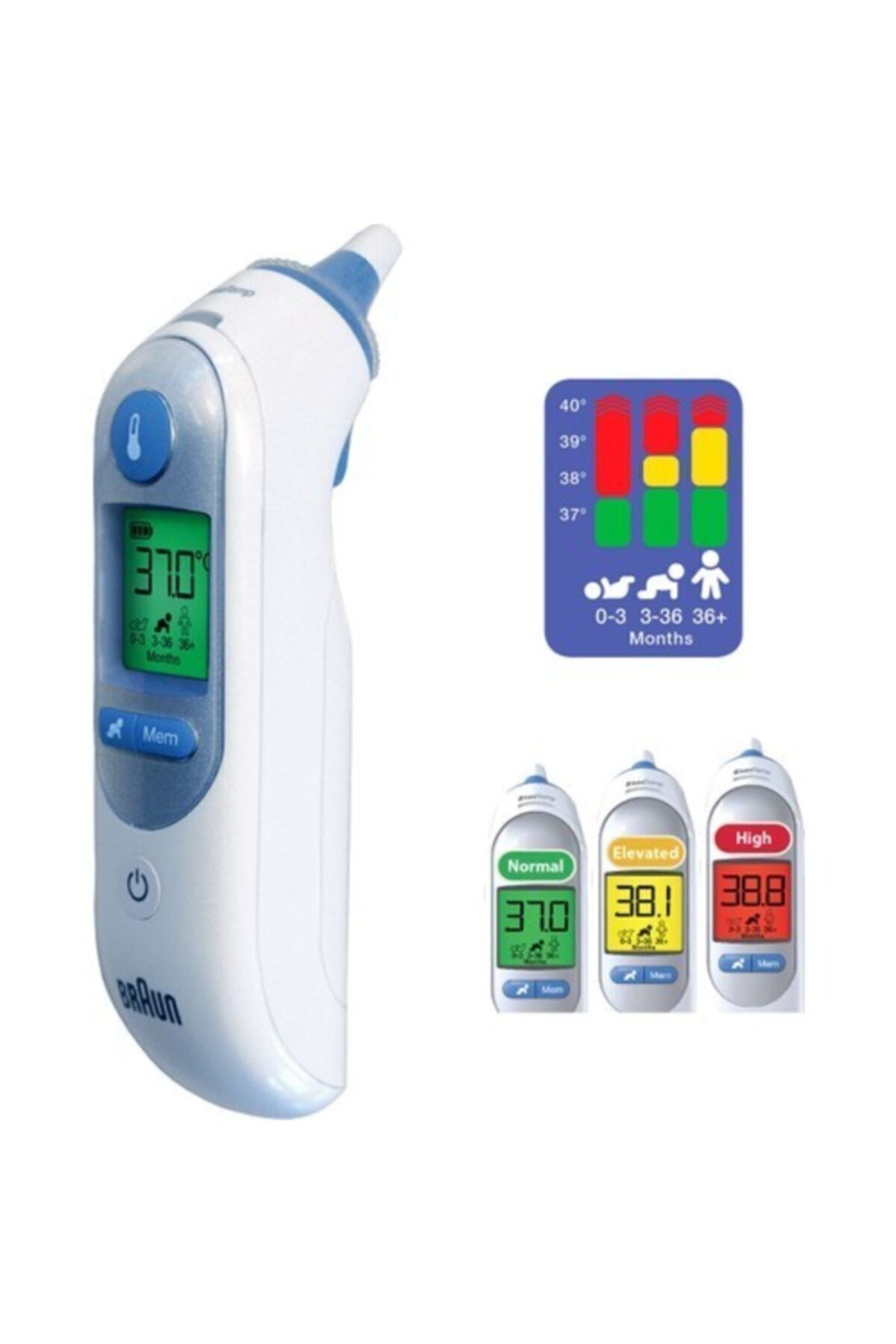 Thermoscan Irt 6520 Mn Ateş Ölçer - Beyaz 4
