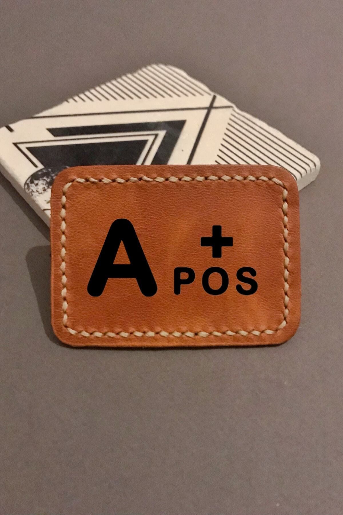 anchoraft Kan Grubu A Pos + Patch Hakiki Deri Peç