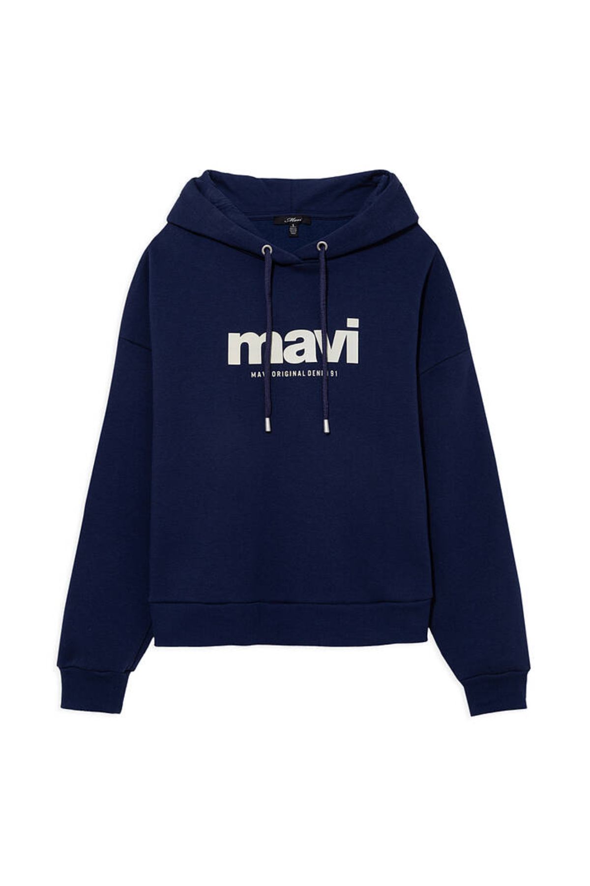 سویشرت زنانه آبی سرمه ای ماویMavi | 25K134T00580 اورجینال - تصویر 7