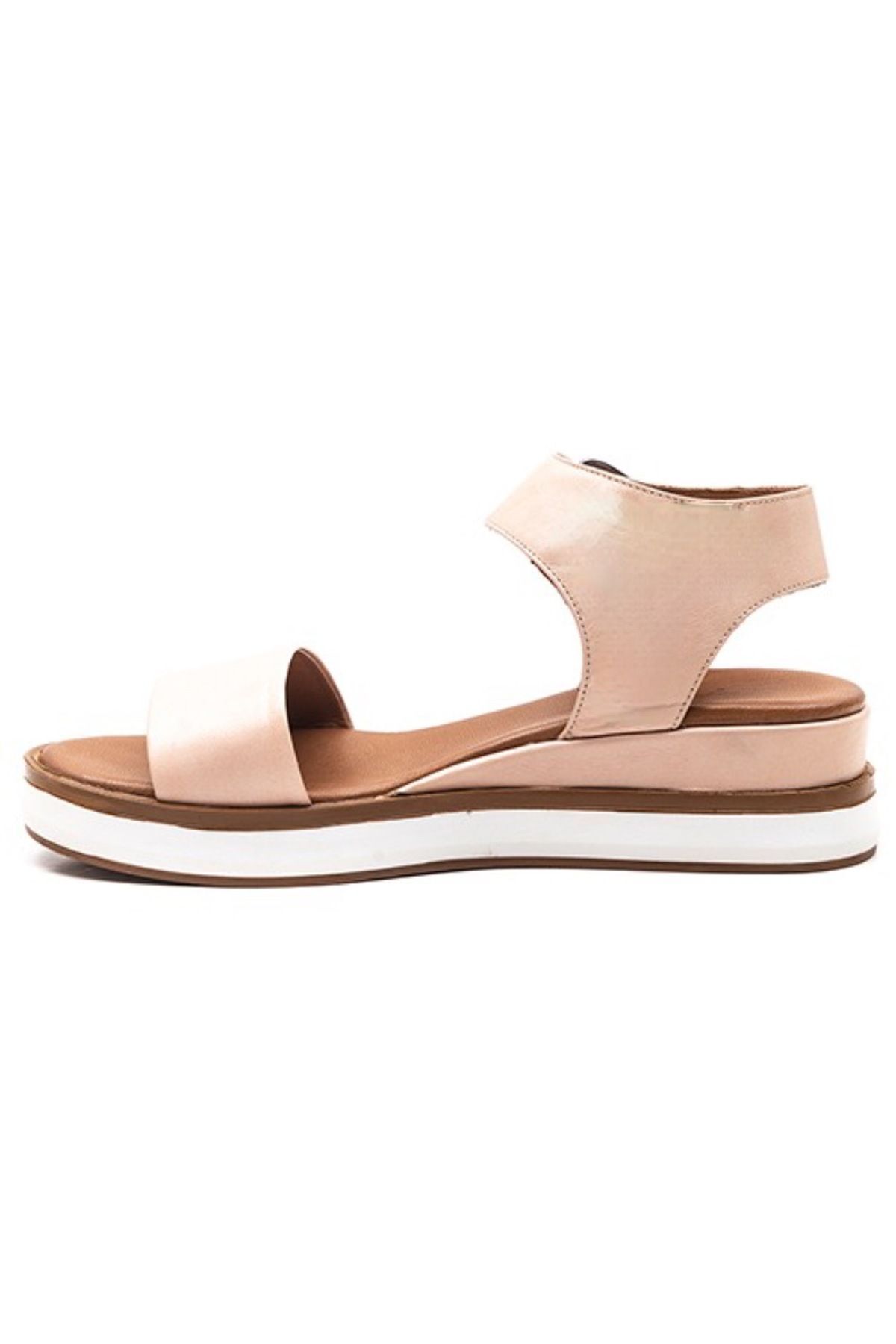 صندل زنانه صورتی ERNİLA | 21245 اورجینال - تصویر 4