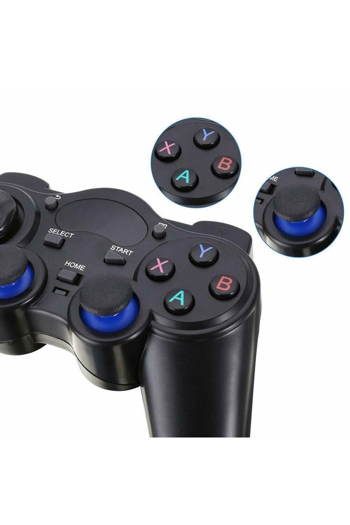 Kablosuz 2.4g Gamepad Oyun Kolu Ps3,pc,android Akıllı Tv,tablet,kablosuz Oyun Kolu 6