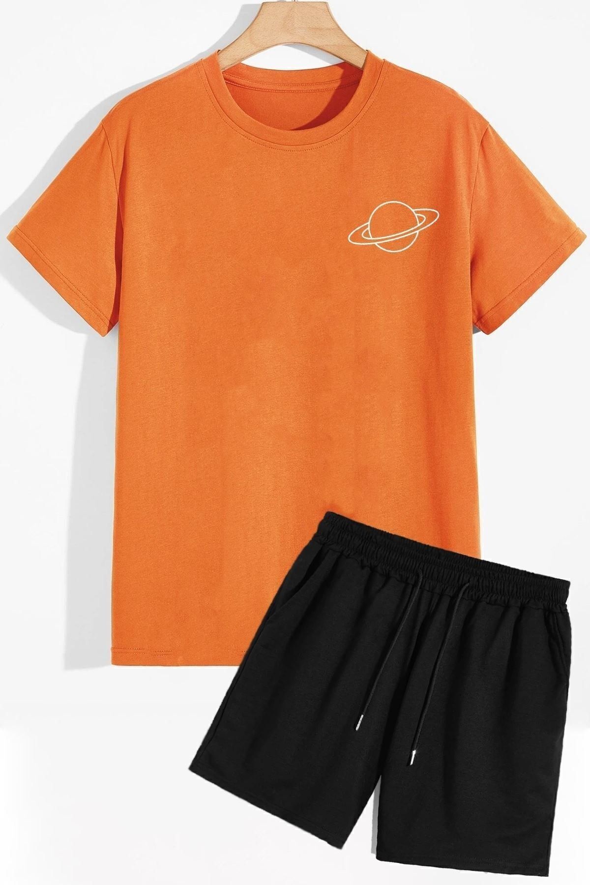 trendypassion Σετ Αθλητικής Φόρμας T-shirt Saturn für Adult Unisex - S/M