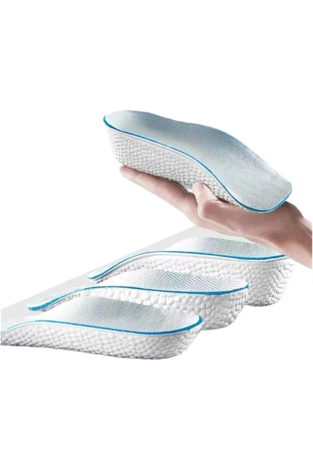 Kadın Erkek Unisex Boy Uzatıcı Tabanlık 3.5cm 1 Çift Boy Uzatan Tabanlık Ortopedik Topuk Yükseltici 2