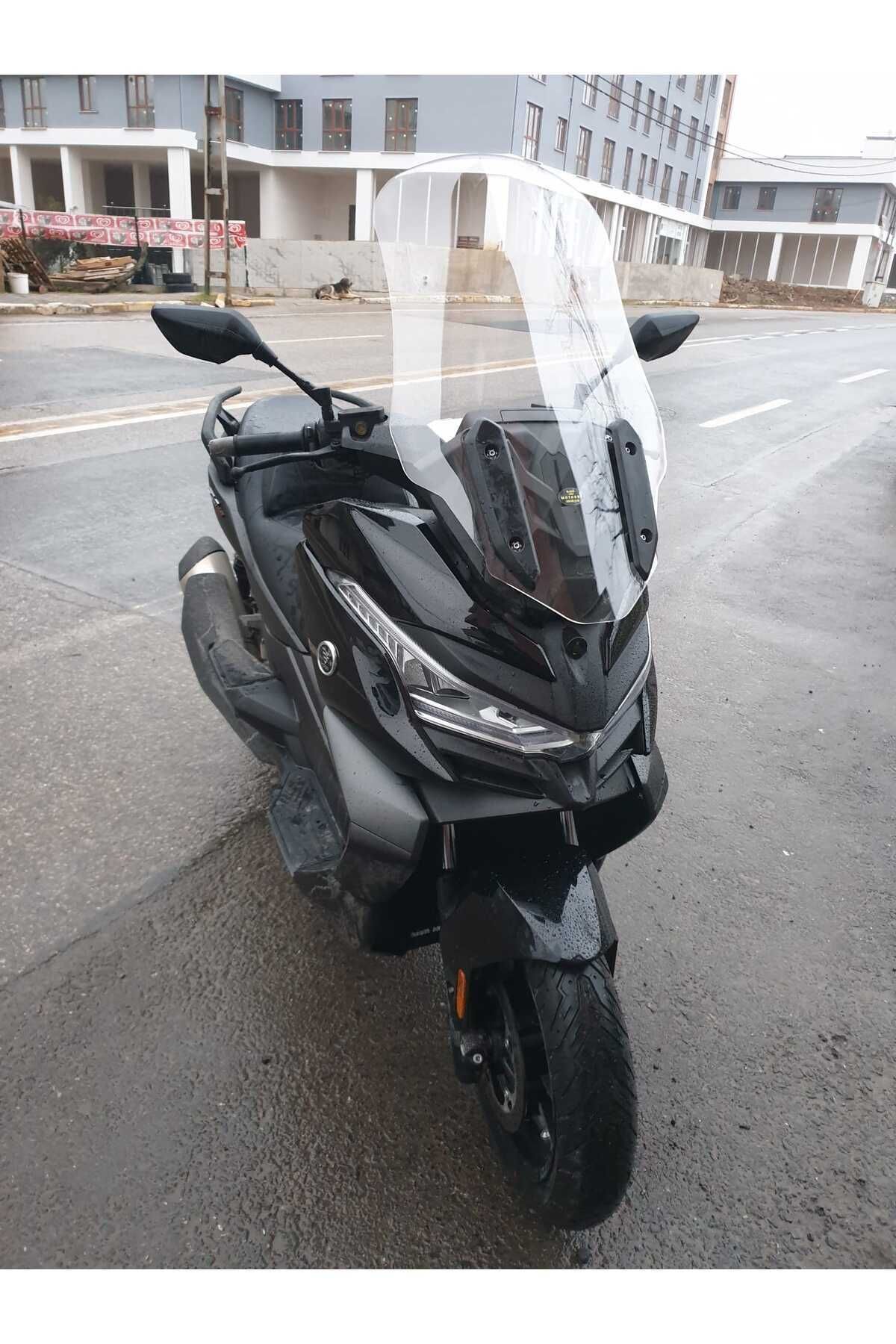 Voge SR4 Siperlik Ön Cam 2022-2025 Model 70cm Şeffaf Renkli 4mm UZUN CAM