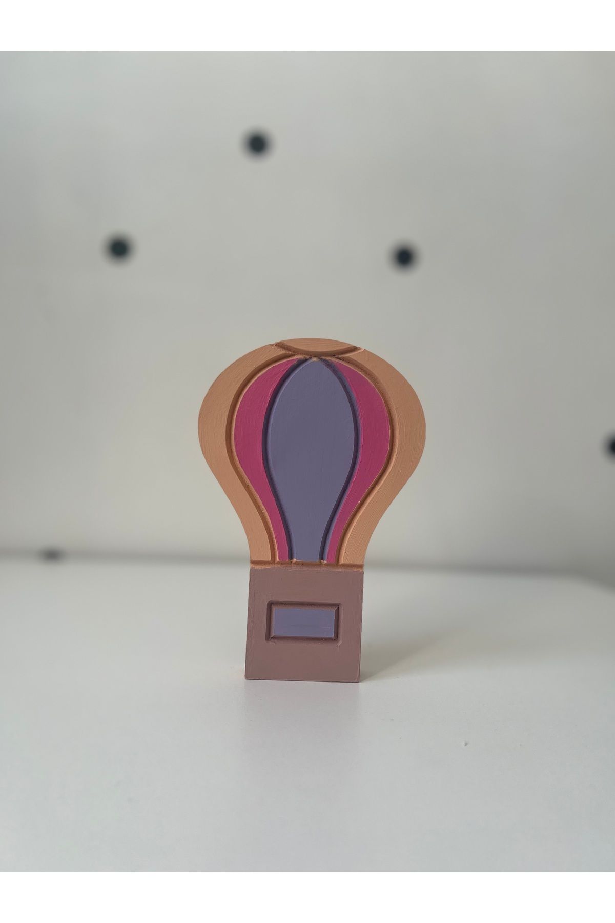 Renkli bebek çocuk odası için dekor ahşap